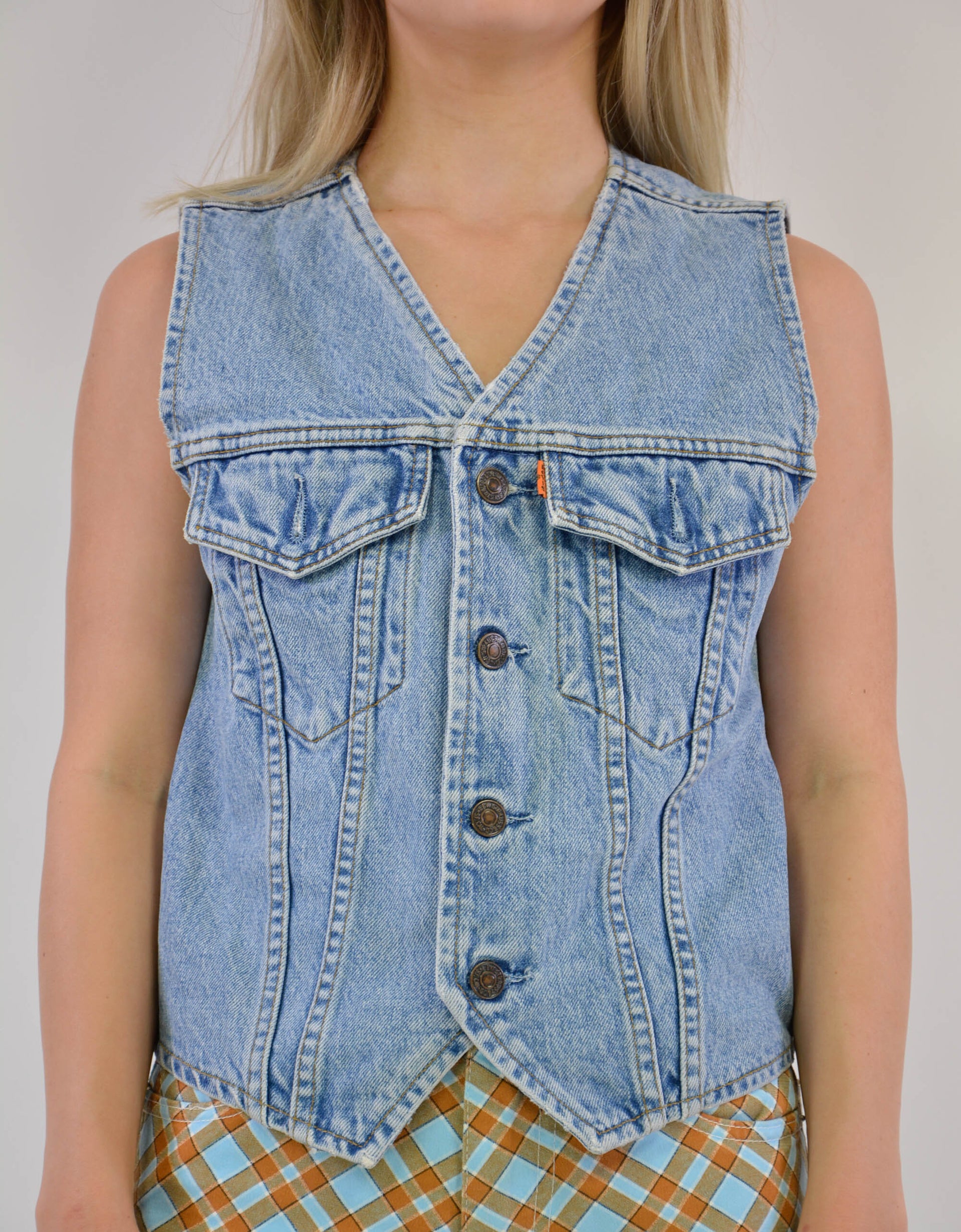 Denim vest - PICKNWEIGHT - VINTAGE KILO STORE