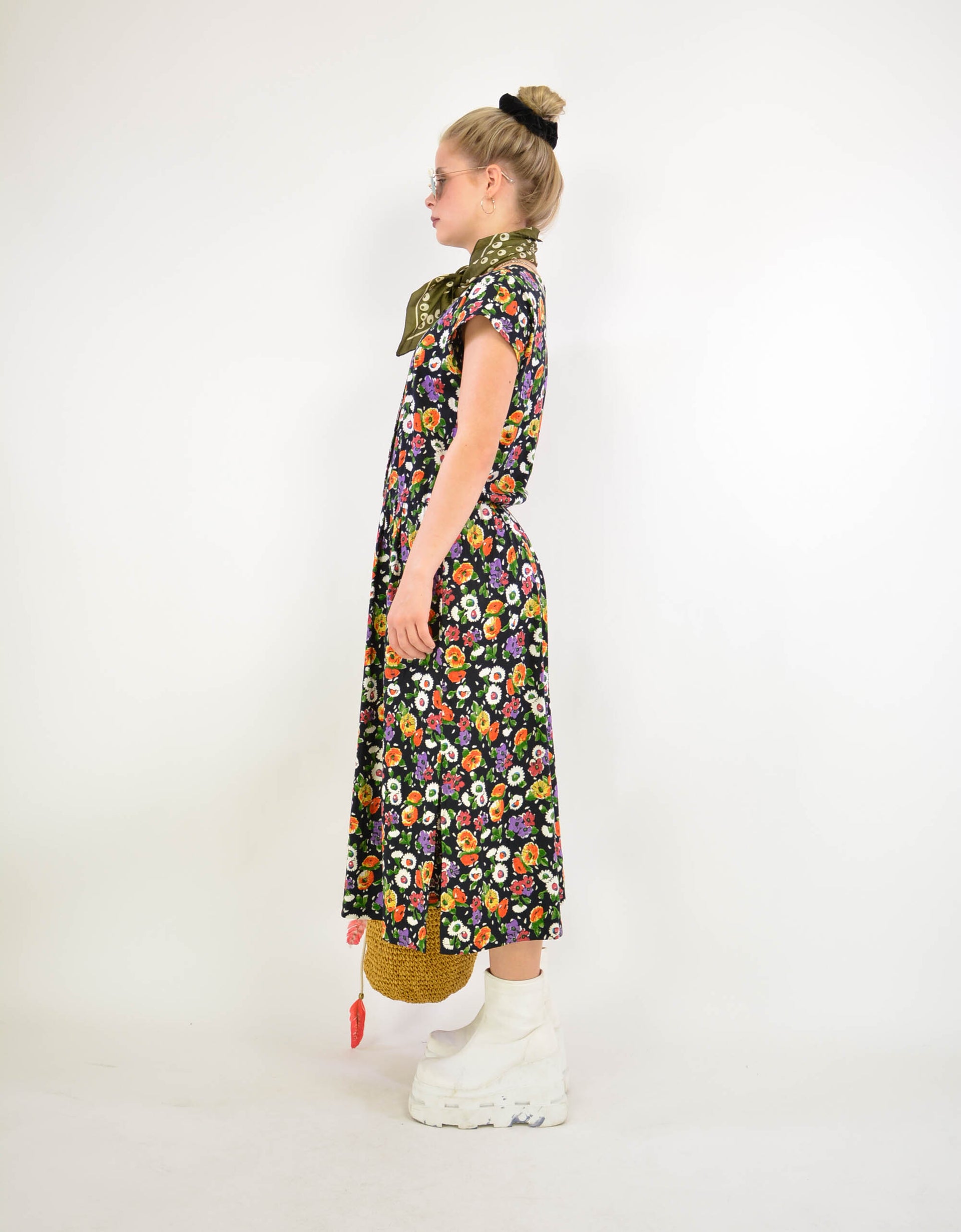 Flower dress - PICKNWEIGHT - VINTAGE KILO STORE