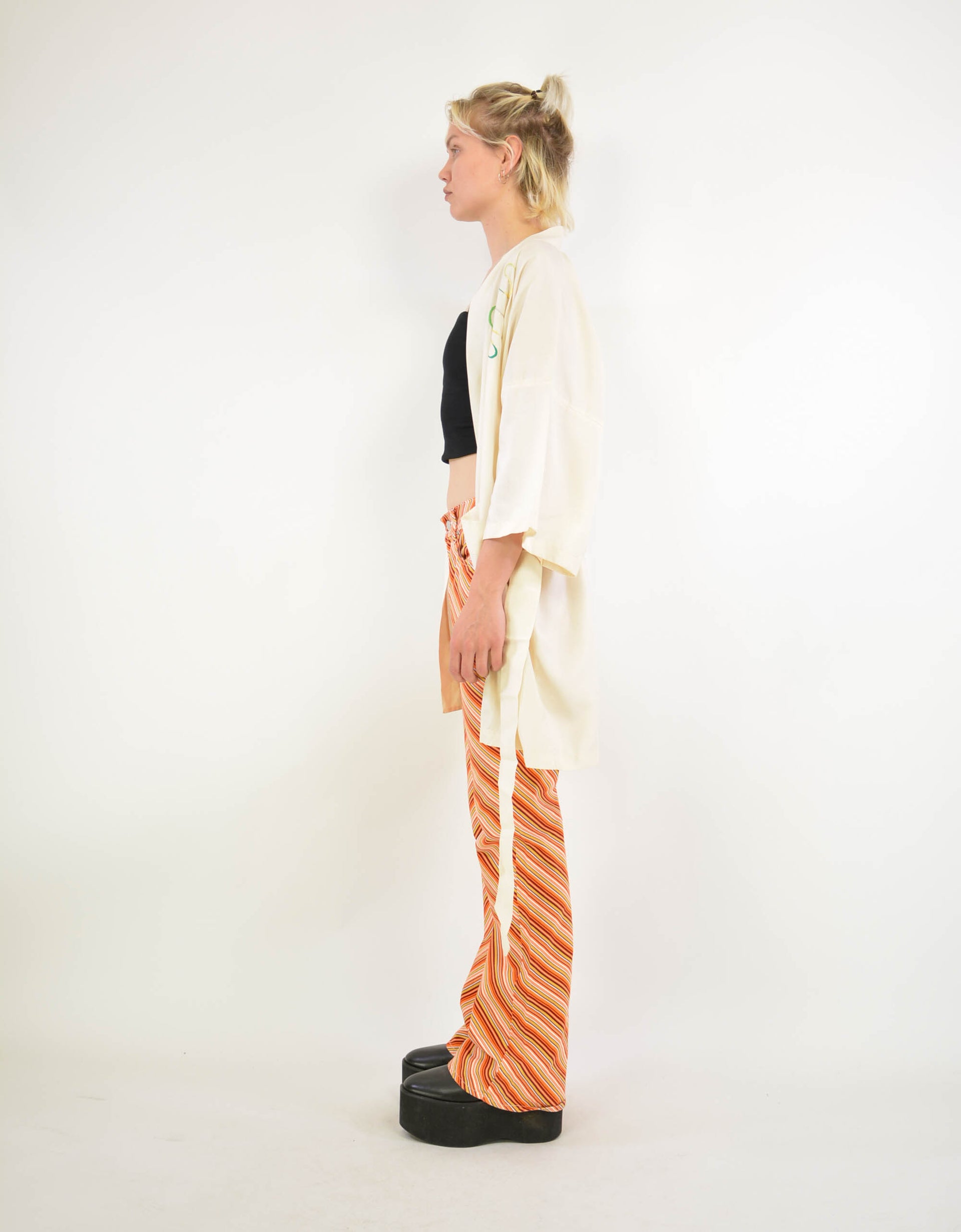 Silk kimono - PICKNWEIGHT - VINTAGE KILO STORE