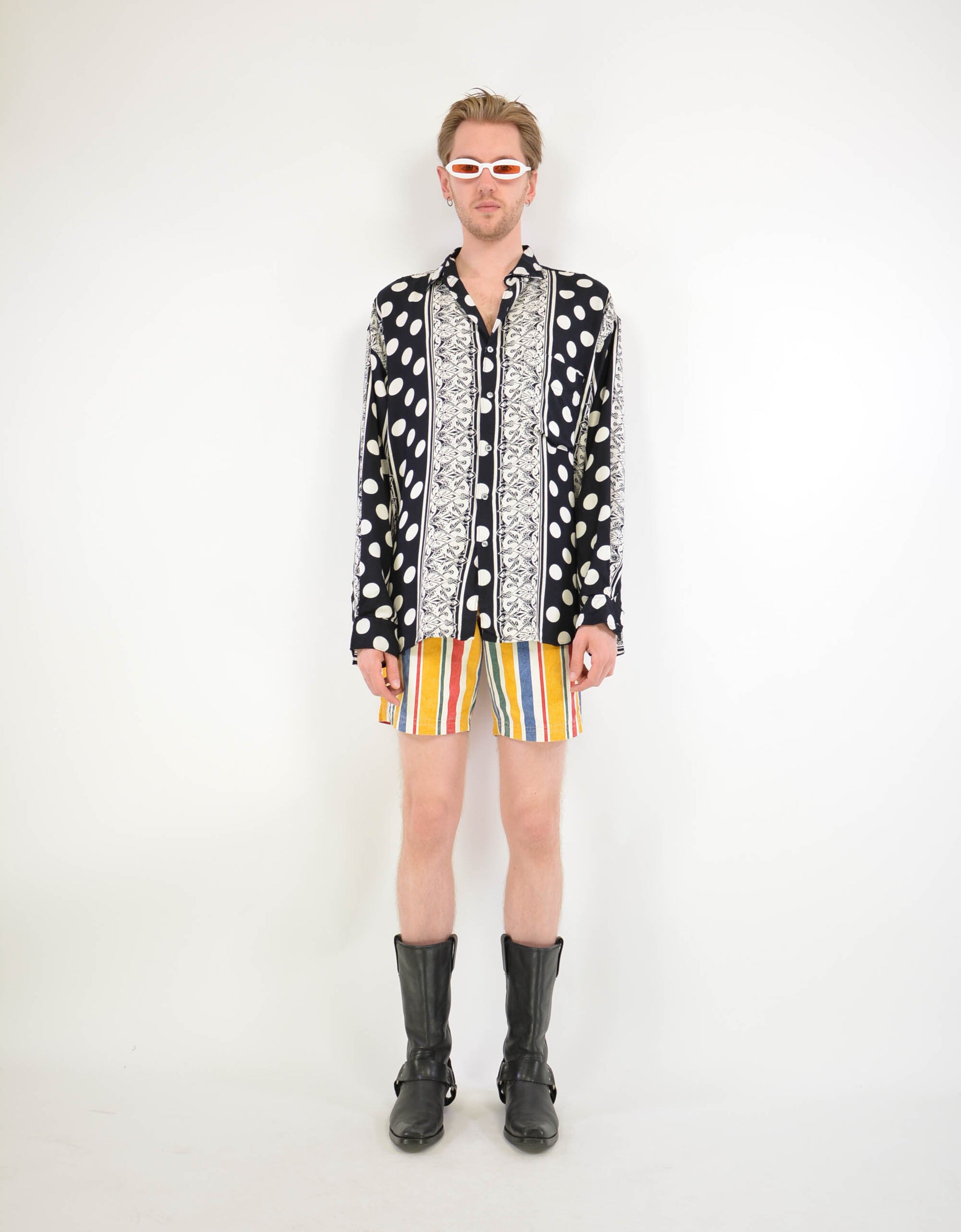 Dotted print blouse - PICKNWEIGHT - VINTAGE KILO STORE
