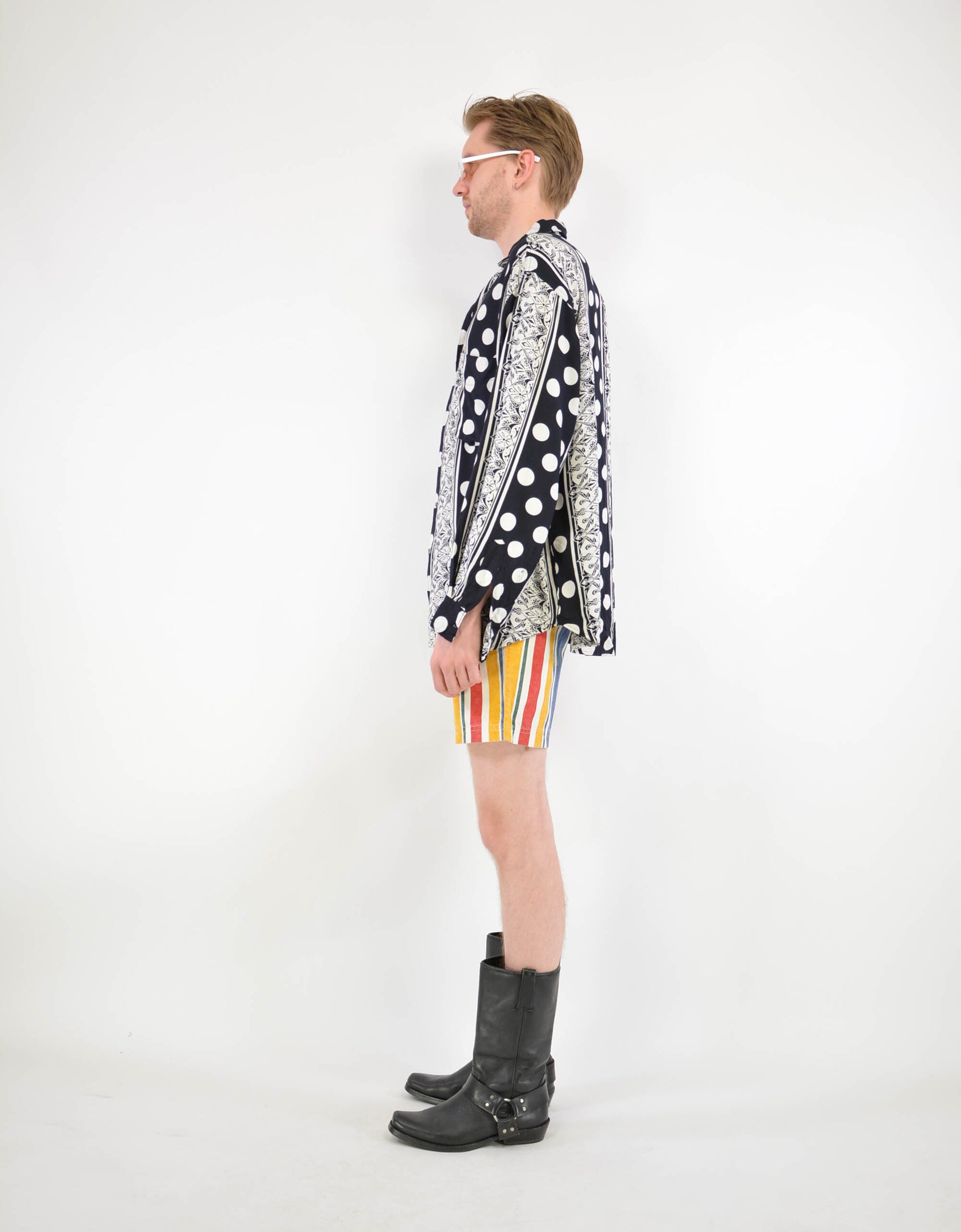 Dotted print blouse - PICKNWEIGHT - VINTAGE KILO STORE