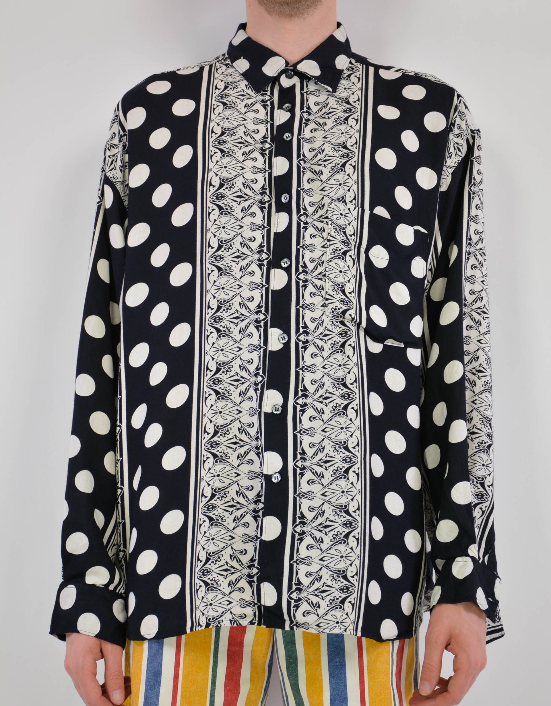 Dotted print blouse - PICKNWEIGHT - VINTAGE KILO STORE