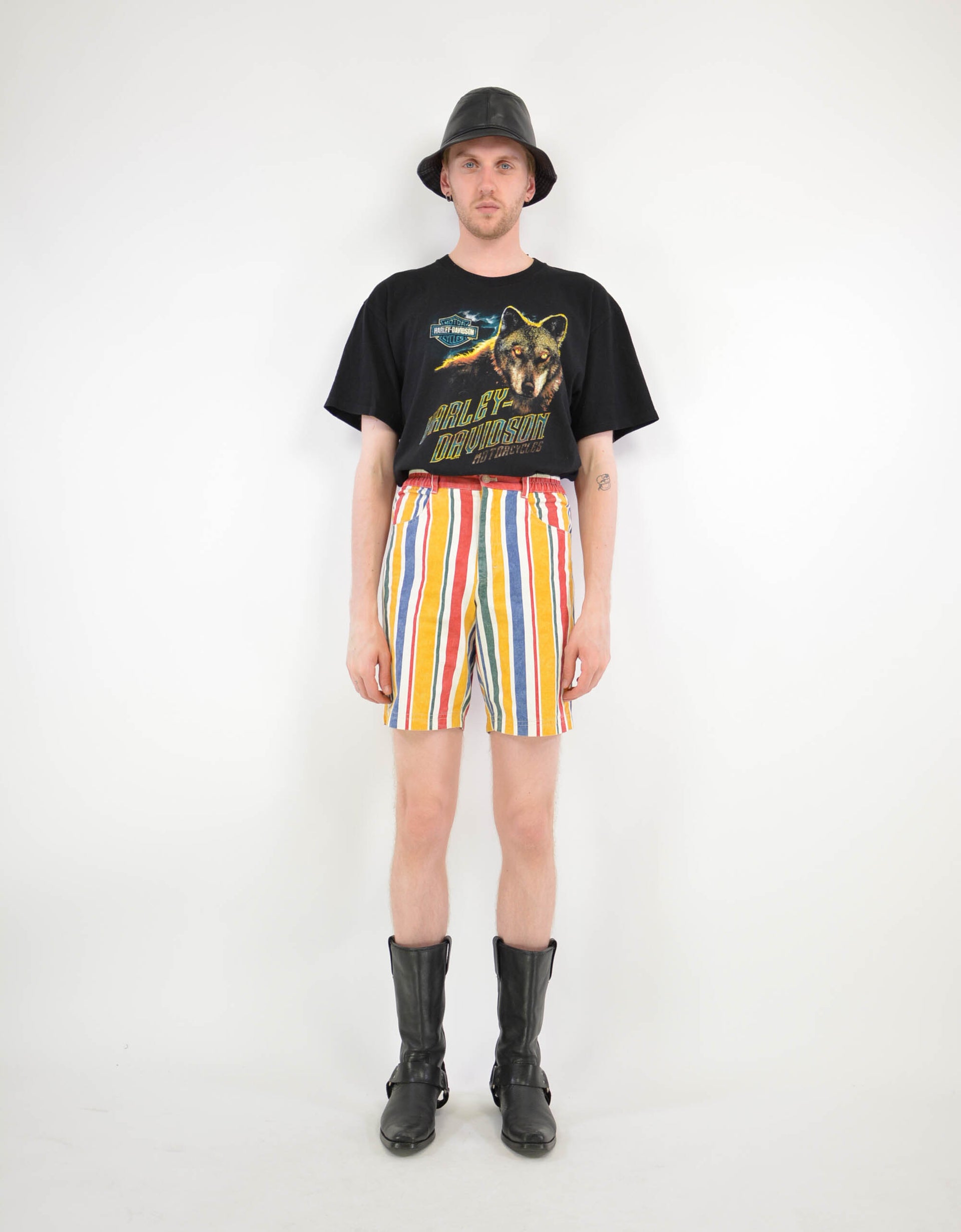Harley print tee - PICKNWEIGHT - VINTAGE KILO STORE