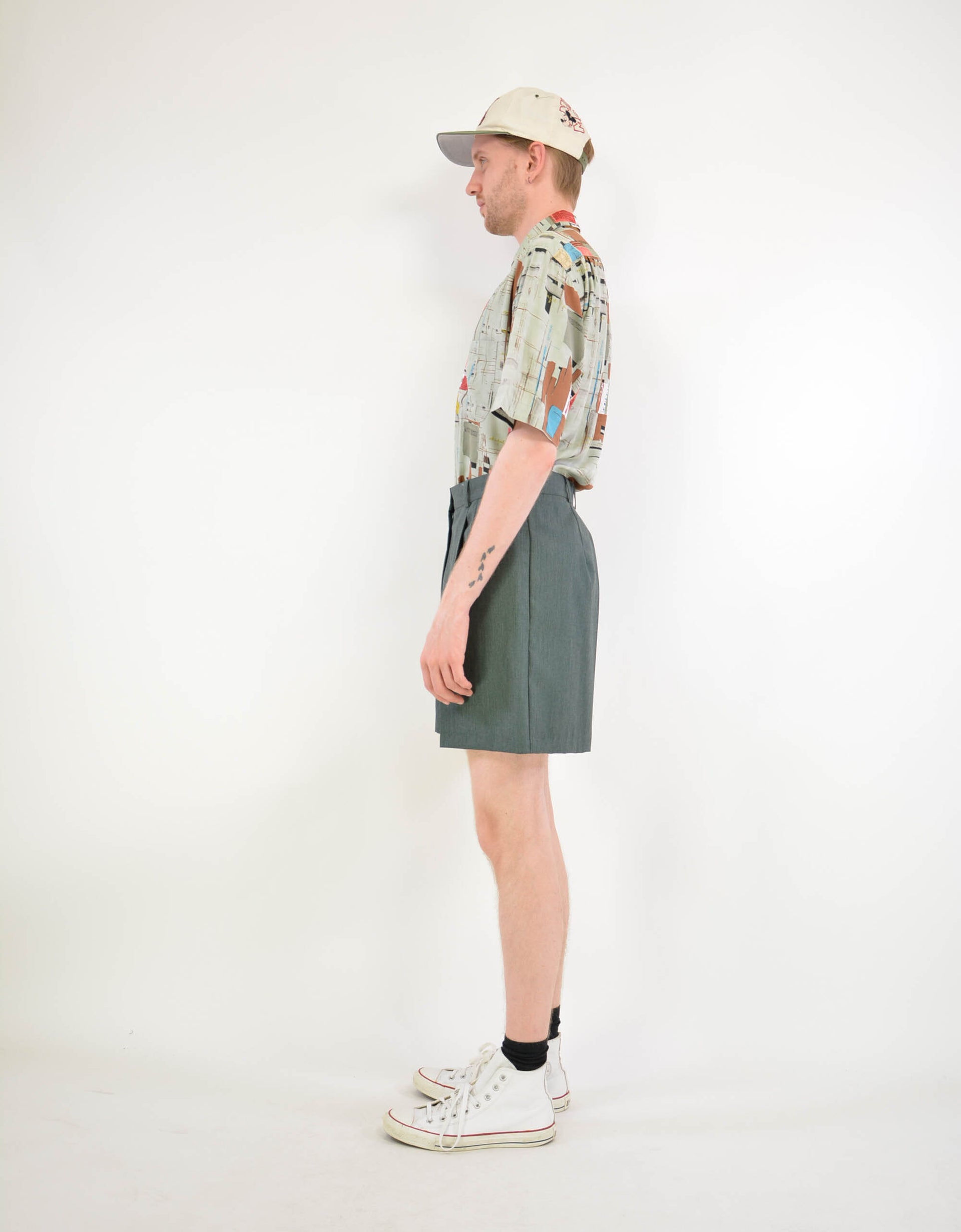 80s print shirt - PICKNWEIGHT - VINTAGE KILO STORE
