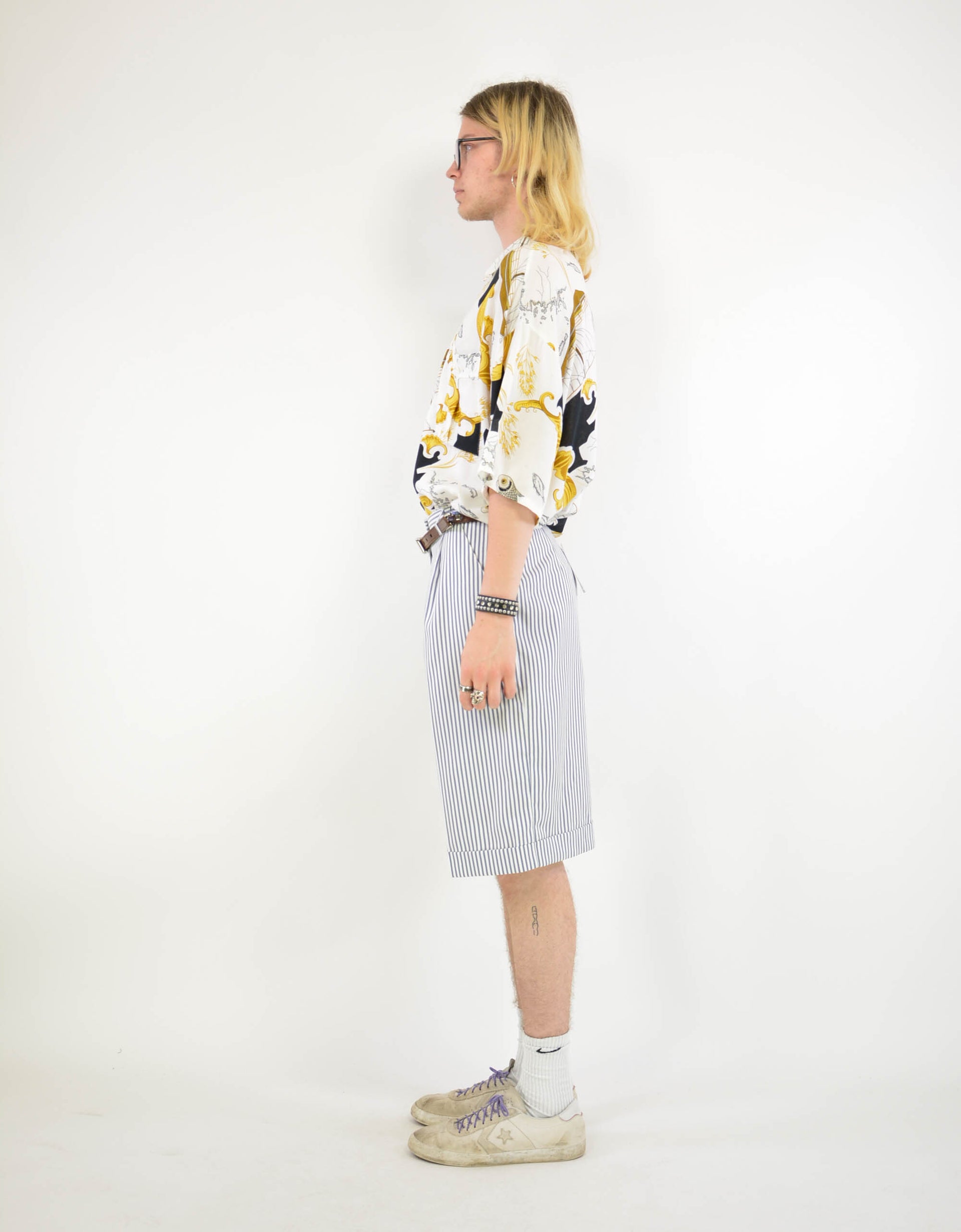 Baroque print blouse - PICKNWEIGHT - VINTAGE KILO STORE