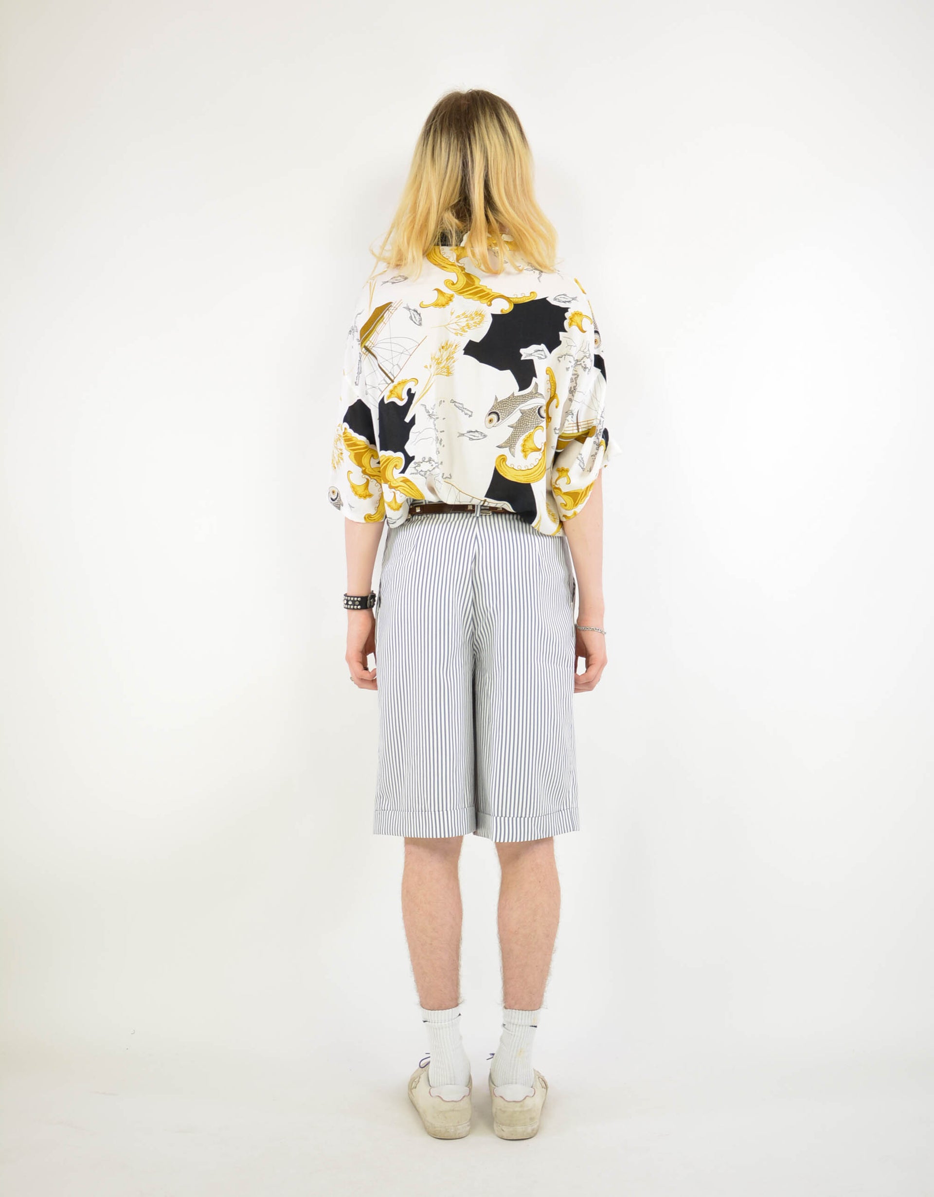 Baroque print blouse - PICKNWEIGHT - VINTAGE KILO STORE