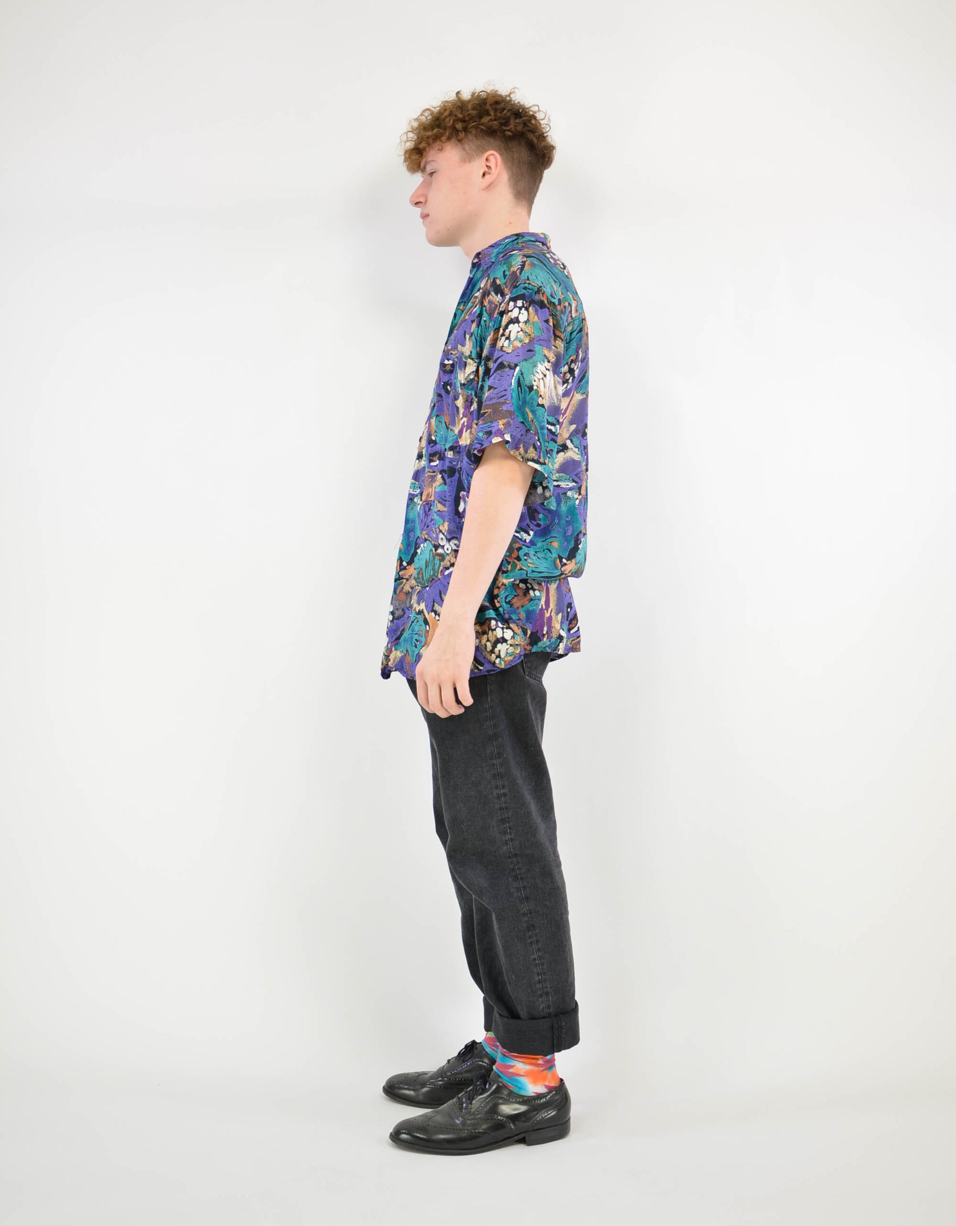 80s print shirt - PICKNWEIGHT - VINTAGE KILO STORE