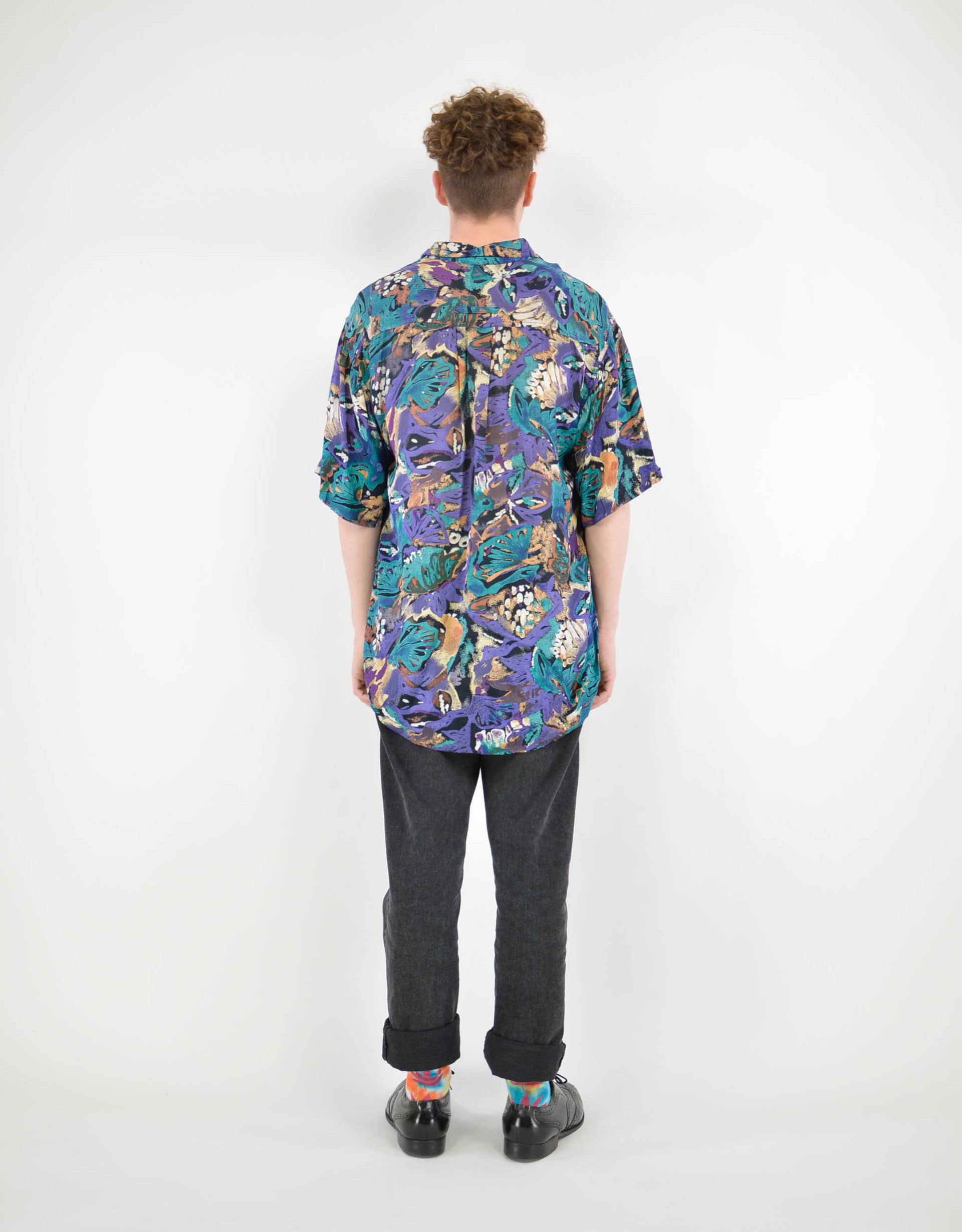 80s print shirt - PICKNWEIGHT - VINTAGE KILO STORE