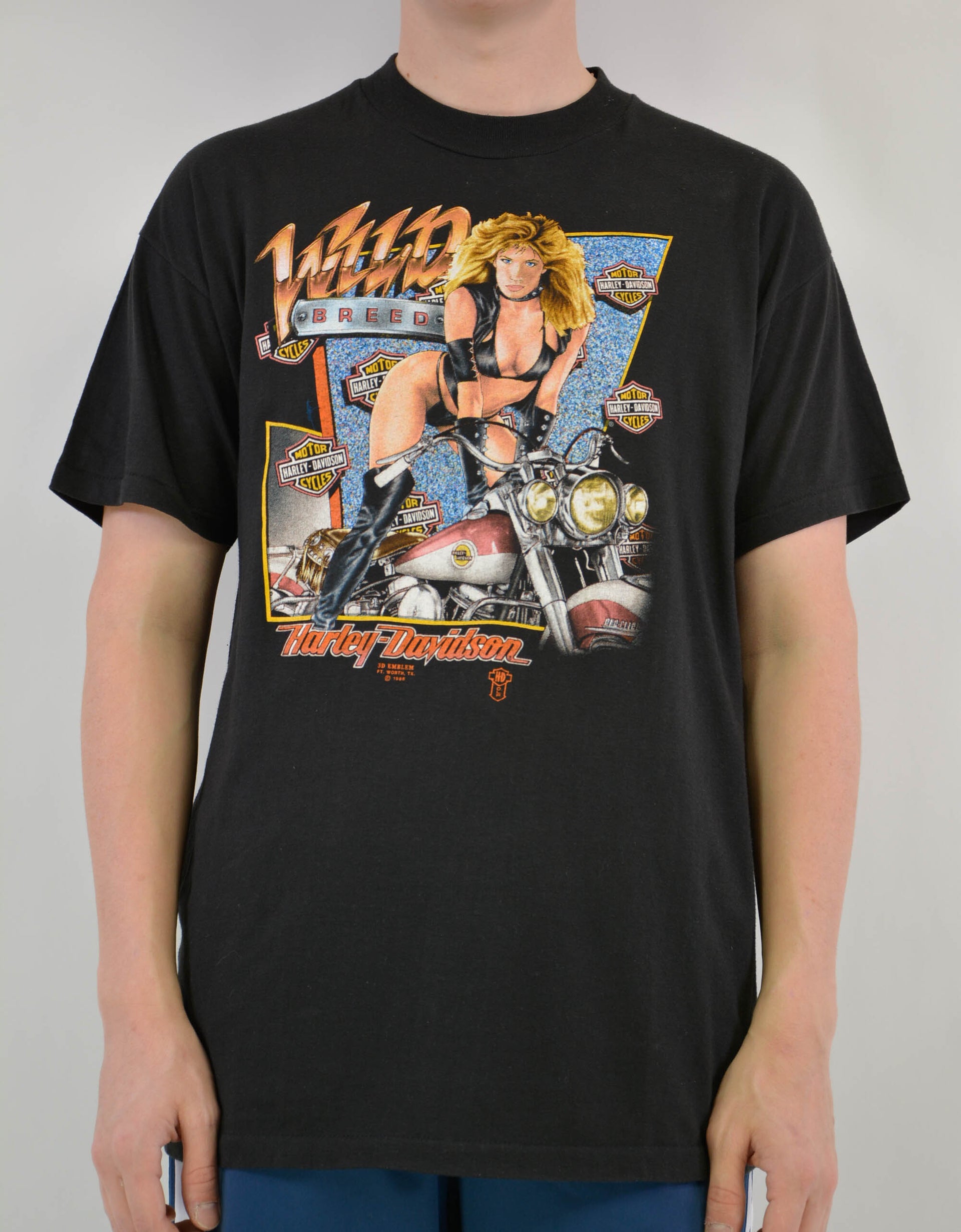 Harley tee - PICKNWEIGHT - VINTAGE KILO STORE