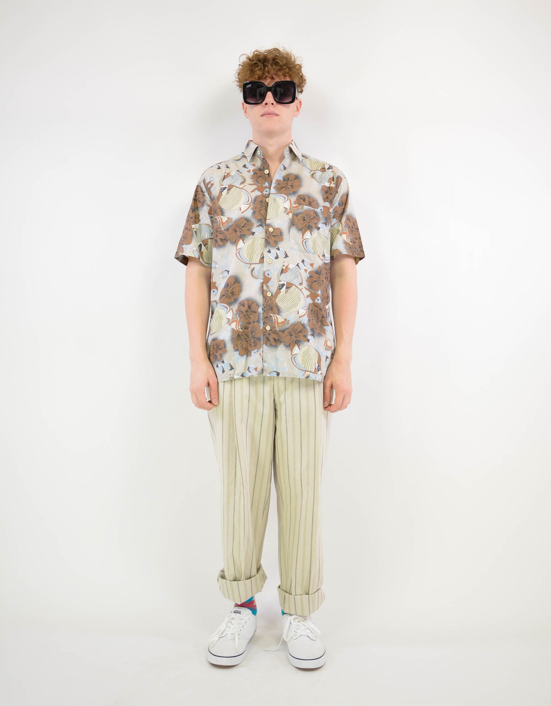 00s print shirt - PICKNWEIGHT - VINTAGE KILO STORE