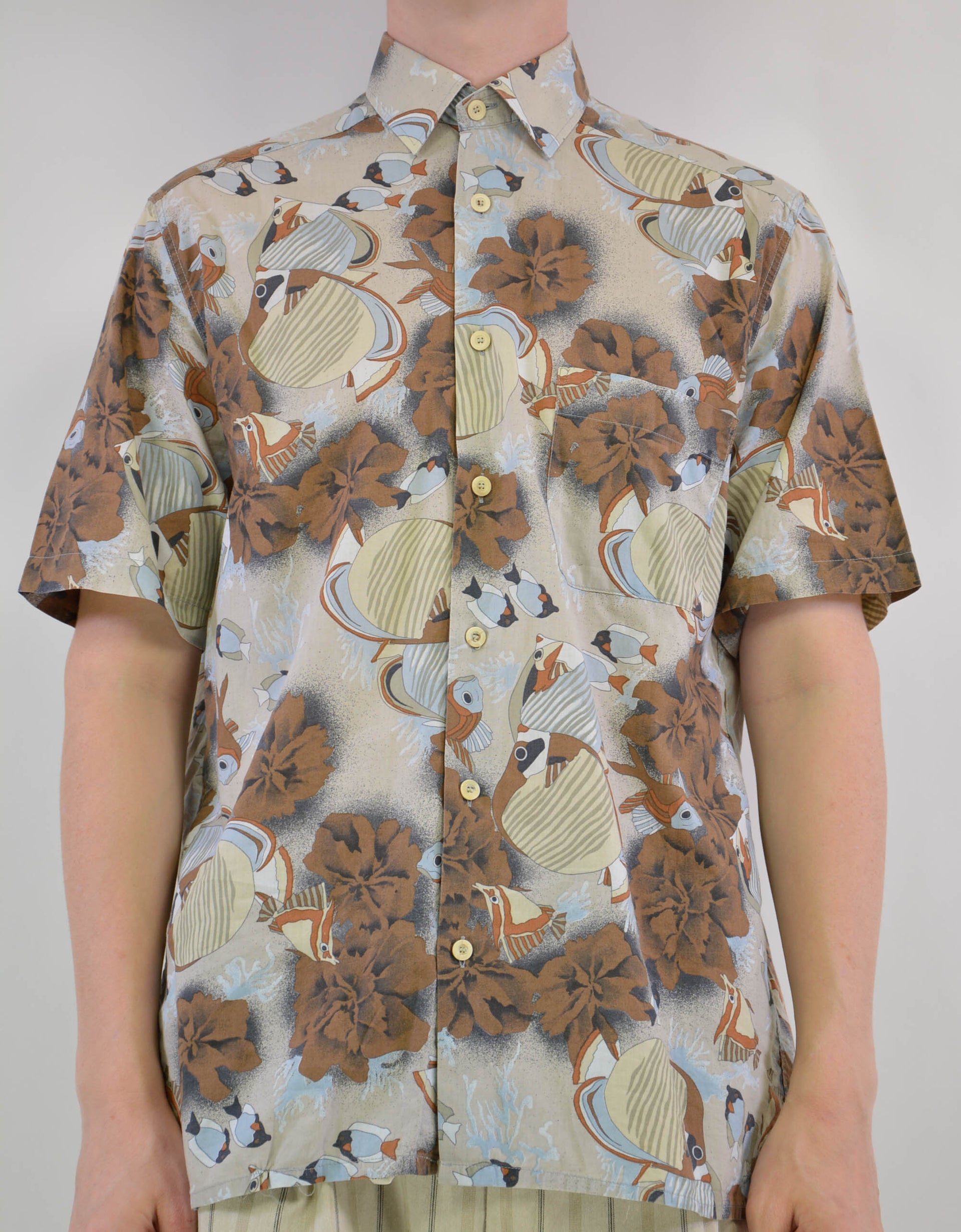 00s print shirt - PICKNWEIGHT - VINTAGE KILO STORE