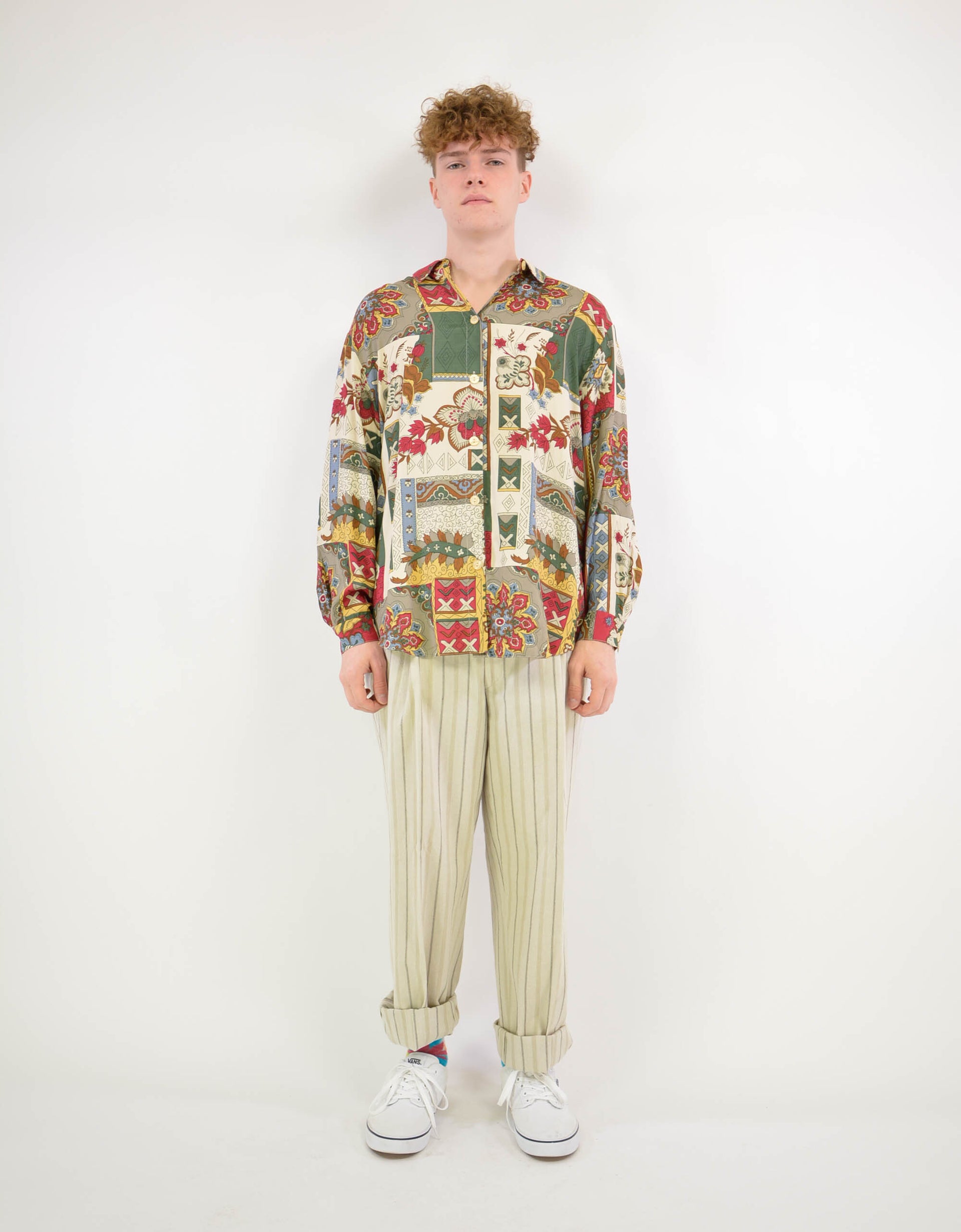Flower blouse - PICKNWEIGHT - VINTAGE KILO STORE