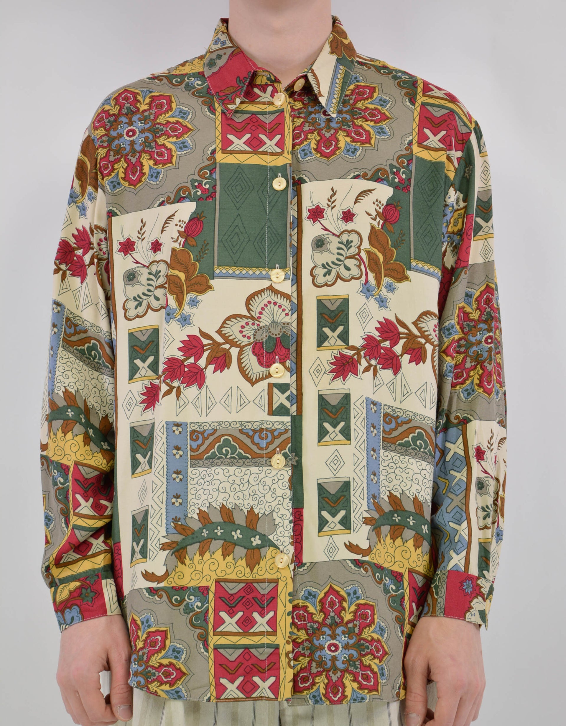 Flower blouse - PICKNWEIGHT - VINTAGE KILO STORE