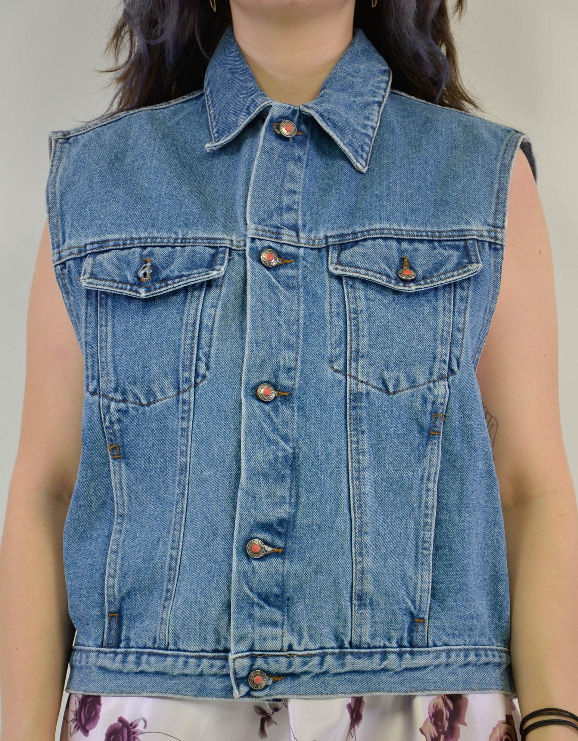 Denim vest - PICKNWEIGHT - VINTAGE KILO STORE