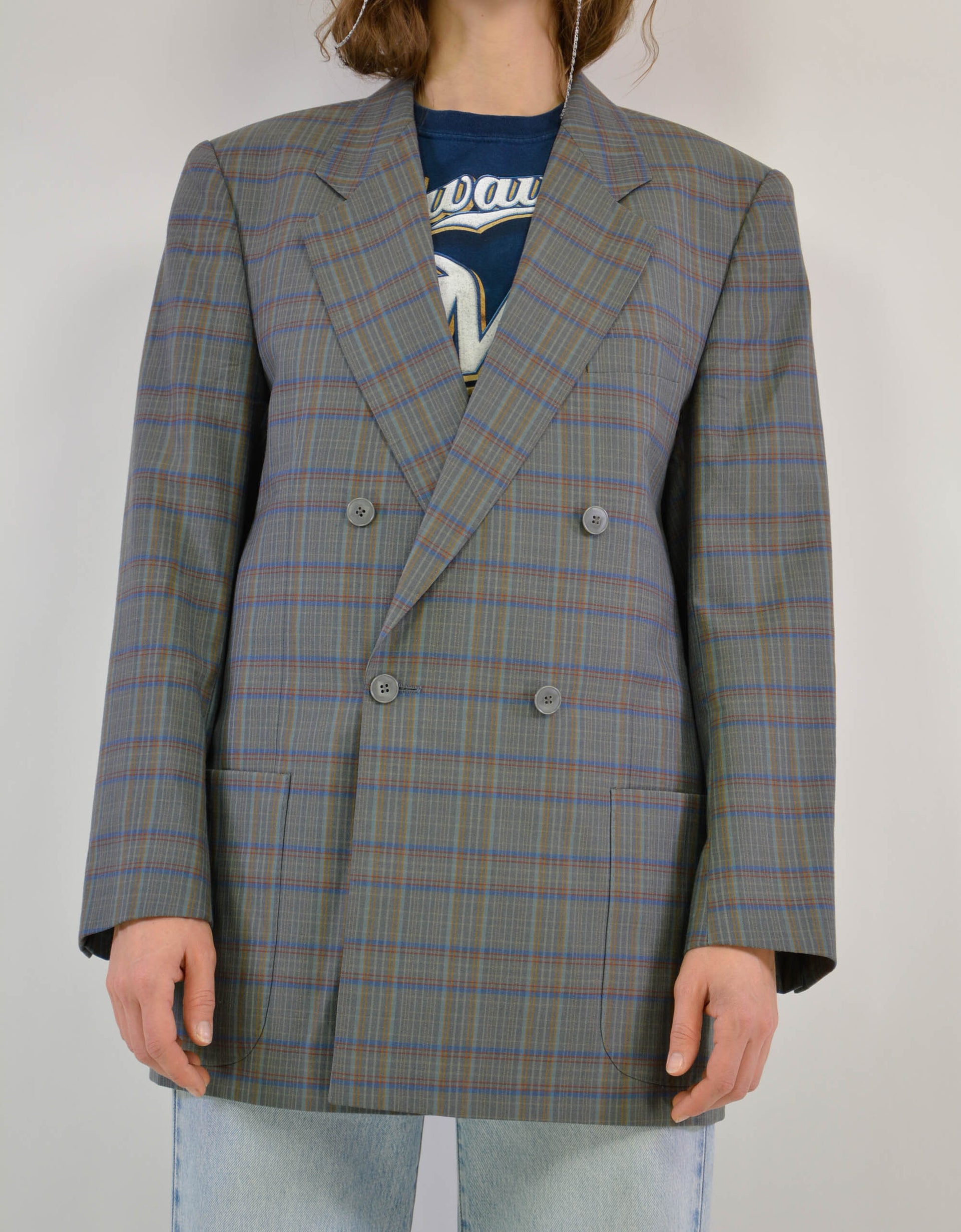 Check blazer - PICKNWEIGHT - VINTAGE KILO STORE