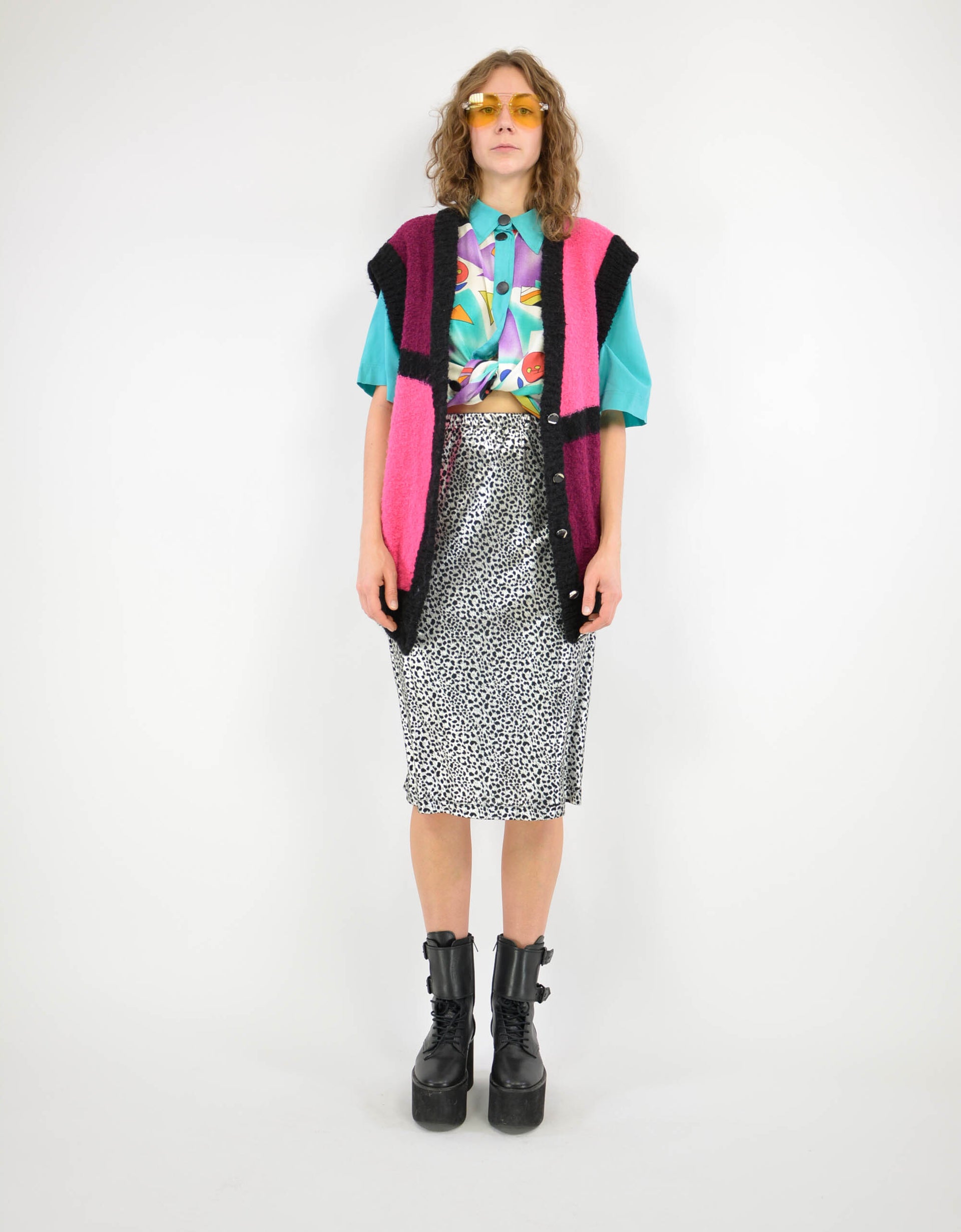 80s knitwear vest - PICKNWEIGHT - VINTAGE KILO STORE