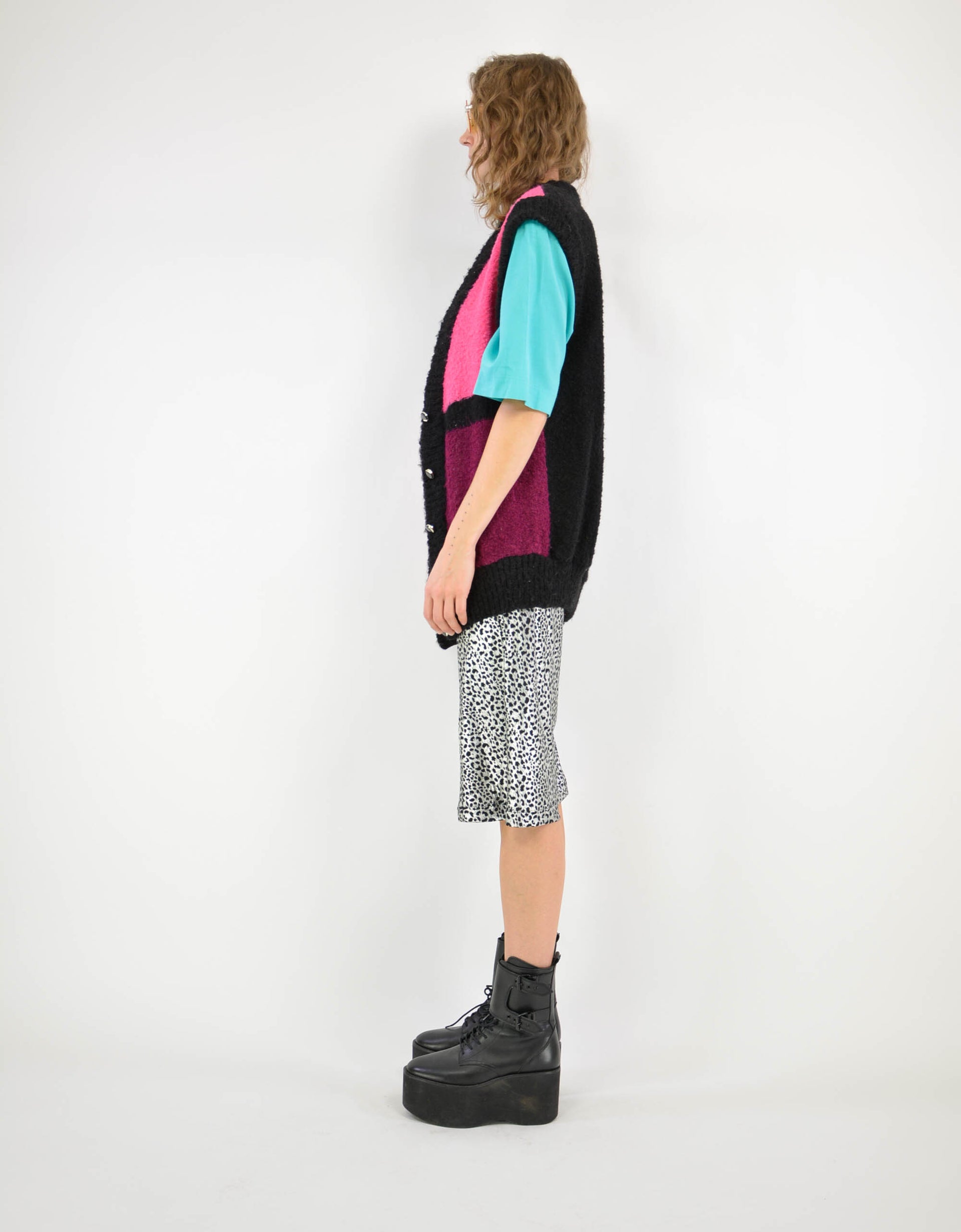 80s knitwear vest - PICKNWEIGHT - VINTAGE KILO STORE