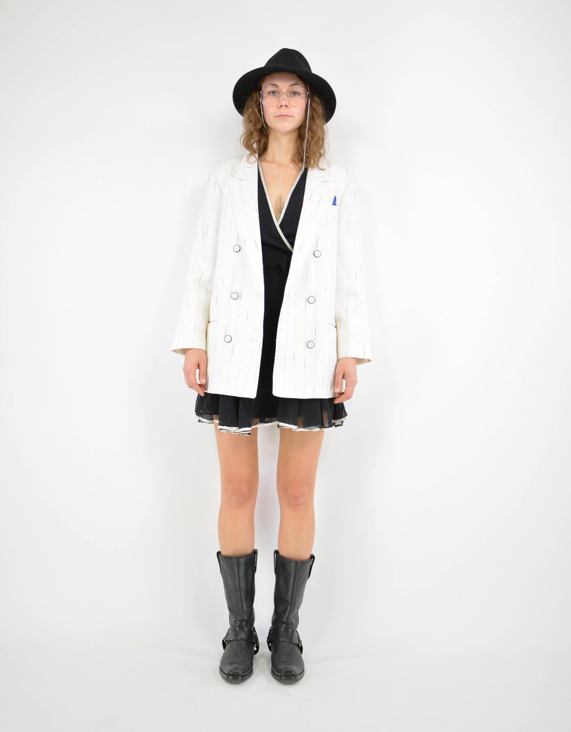 Double breasted blazer - PICKNWEIGHT - VINTAGE KILO STORE