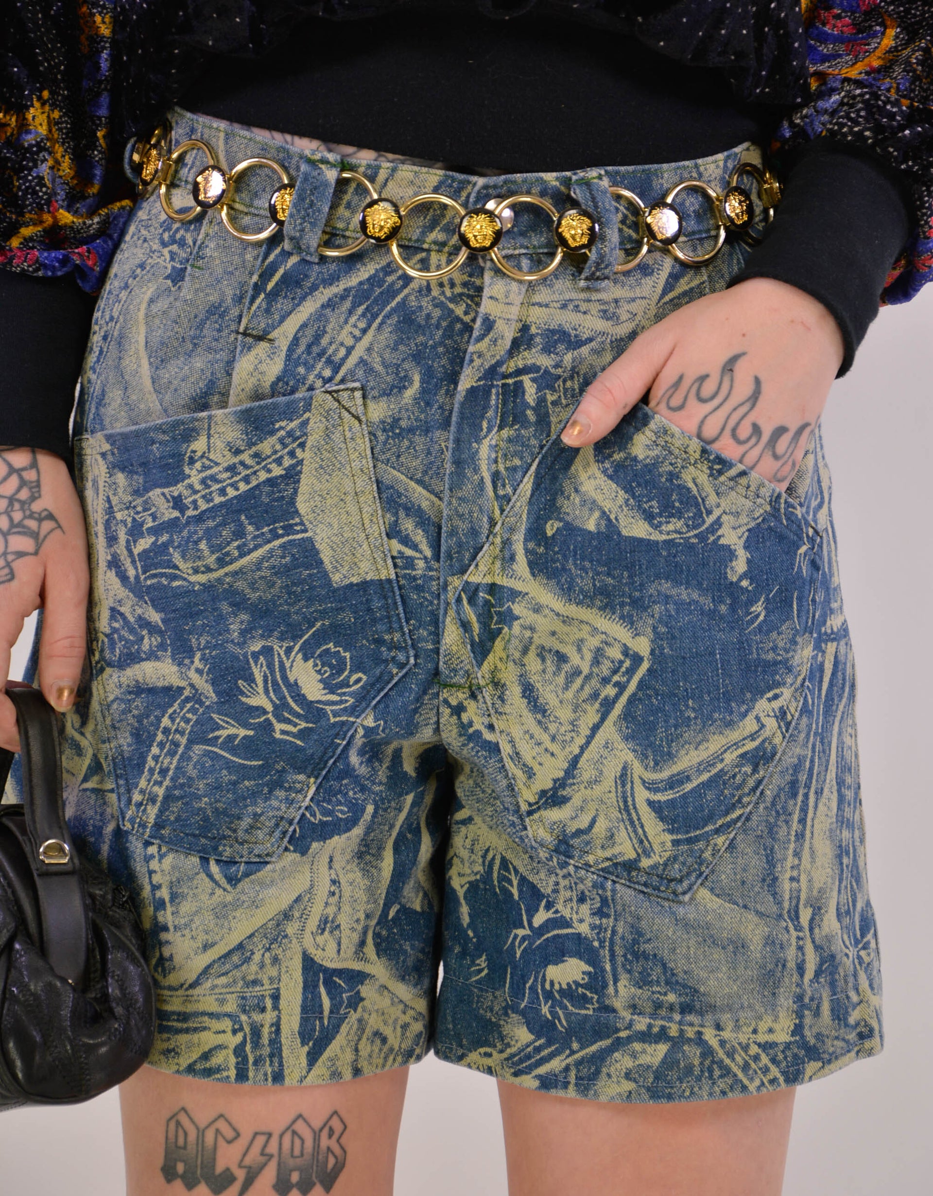 80s denim shorts - PICKNWEIGHT - VINTAGE KILO STORE