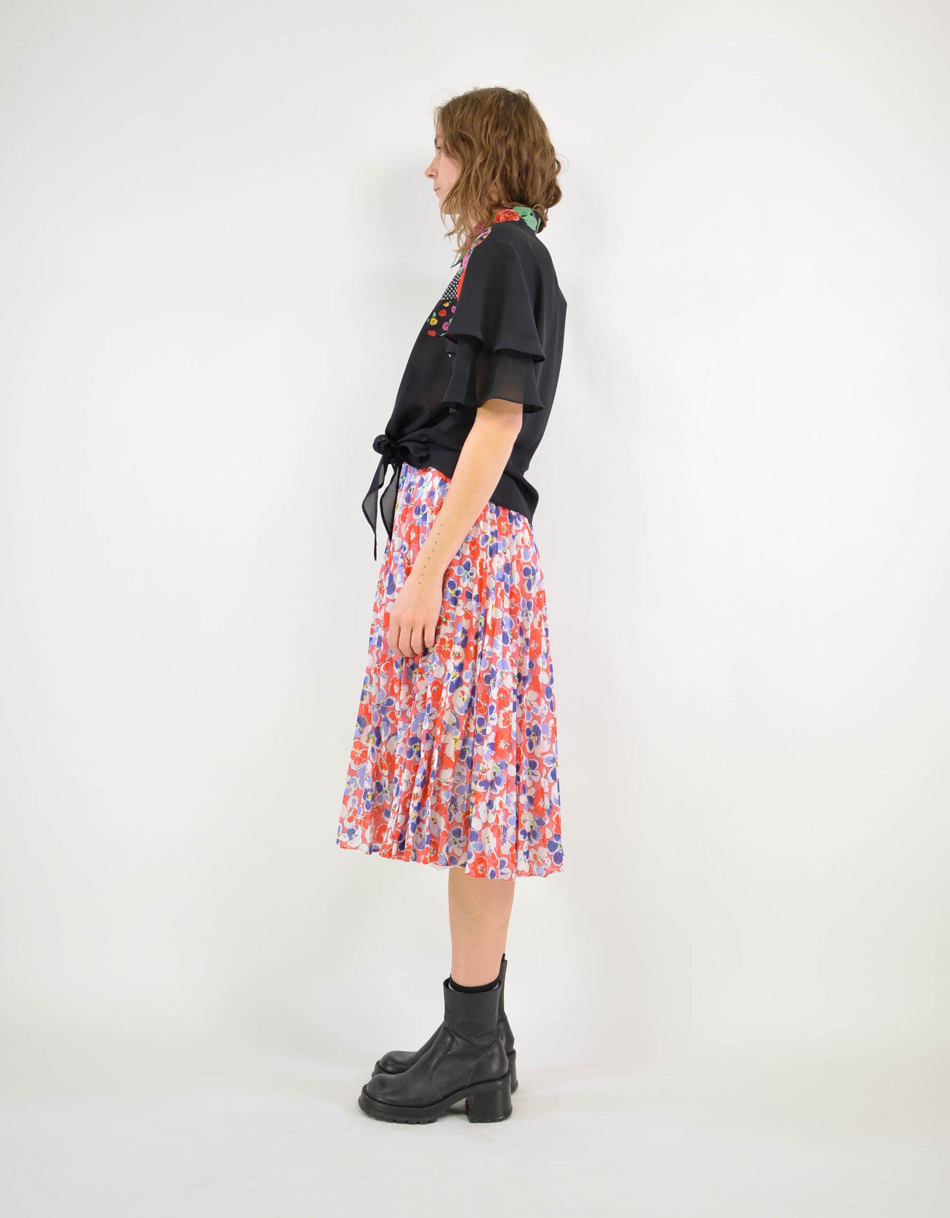 Flower skirt - PICKNWEIGHT - VINTAGE KILO STORE