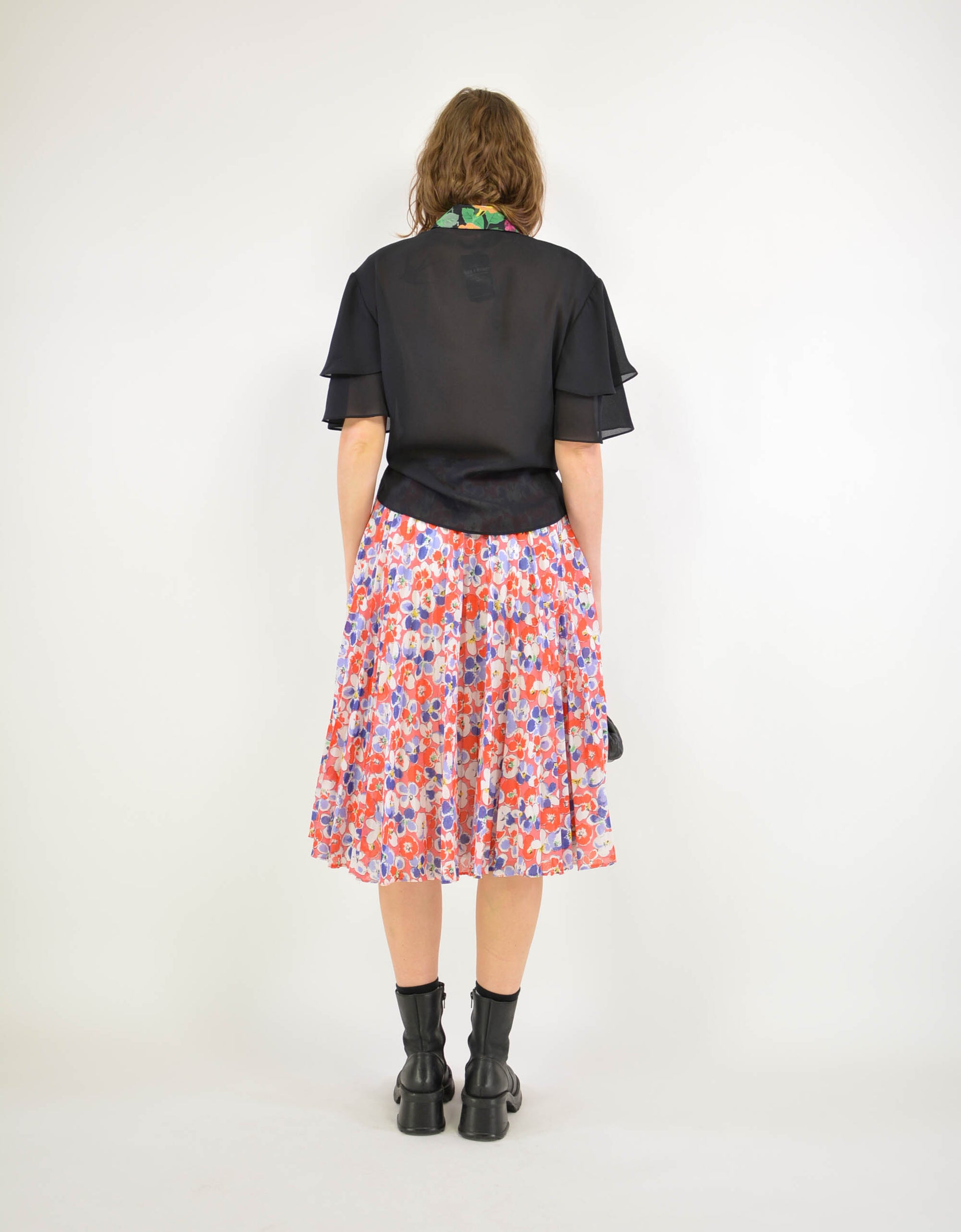 Flower skirt - PICKNWEIGHT - VINTAGE KILO STORE