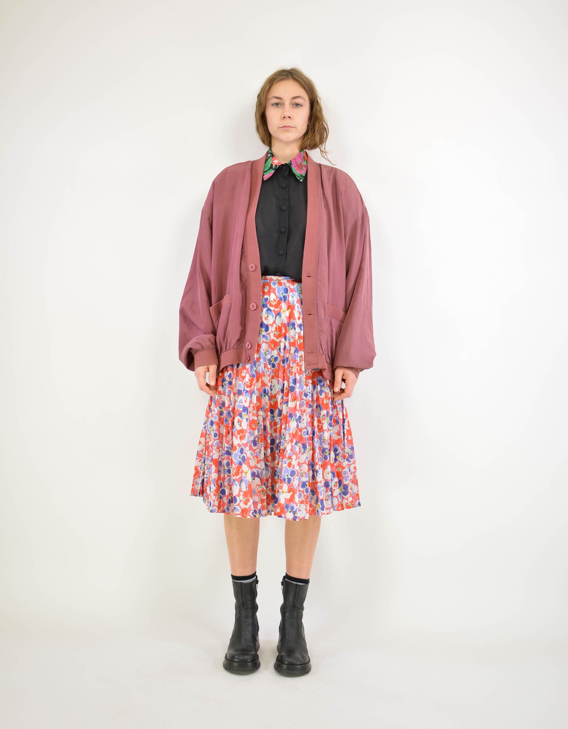 Silk jacket - PICKNWEIGHT - VINTAGE KILO STORE