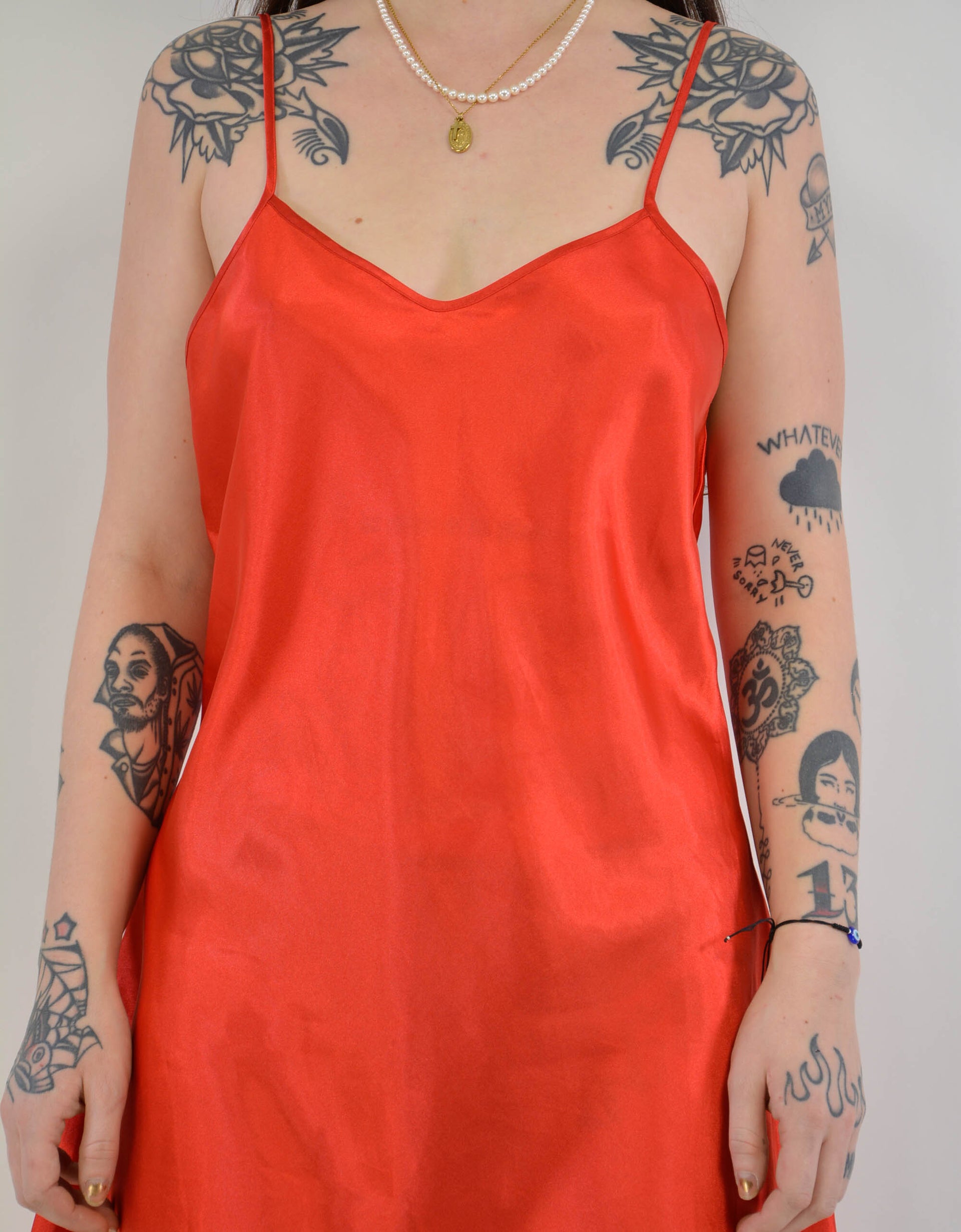 Red negligee - PICKNWEIGHT - VINTAGE KILO STORE
