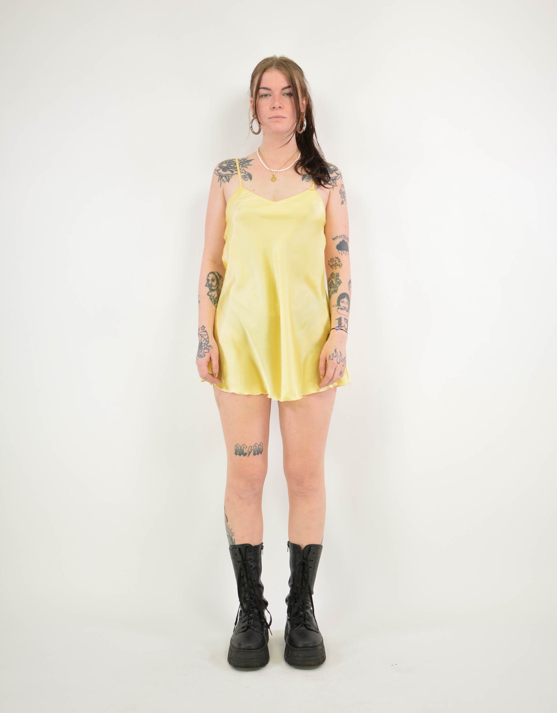 Yellow negligee - PICKNWEIGHT - VINTAGE KILO STORE