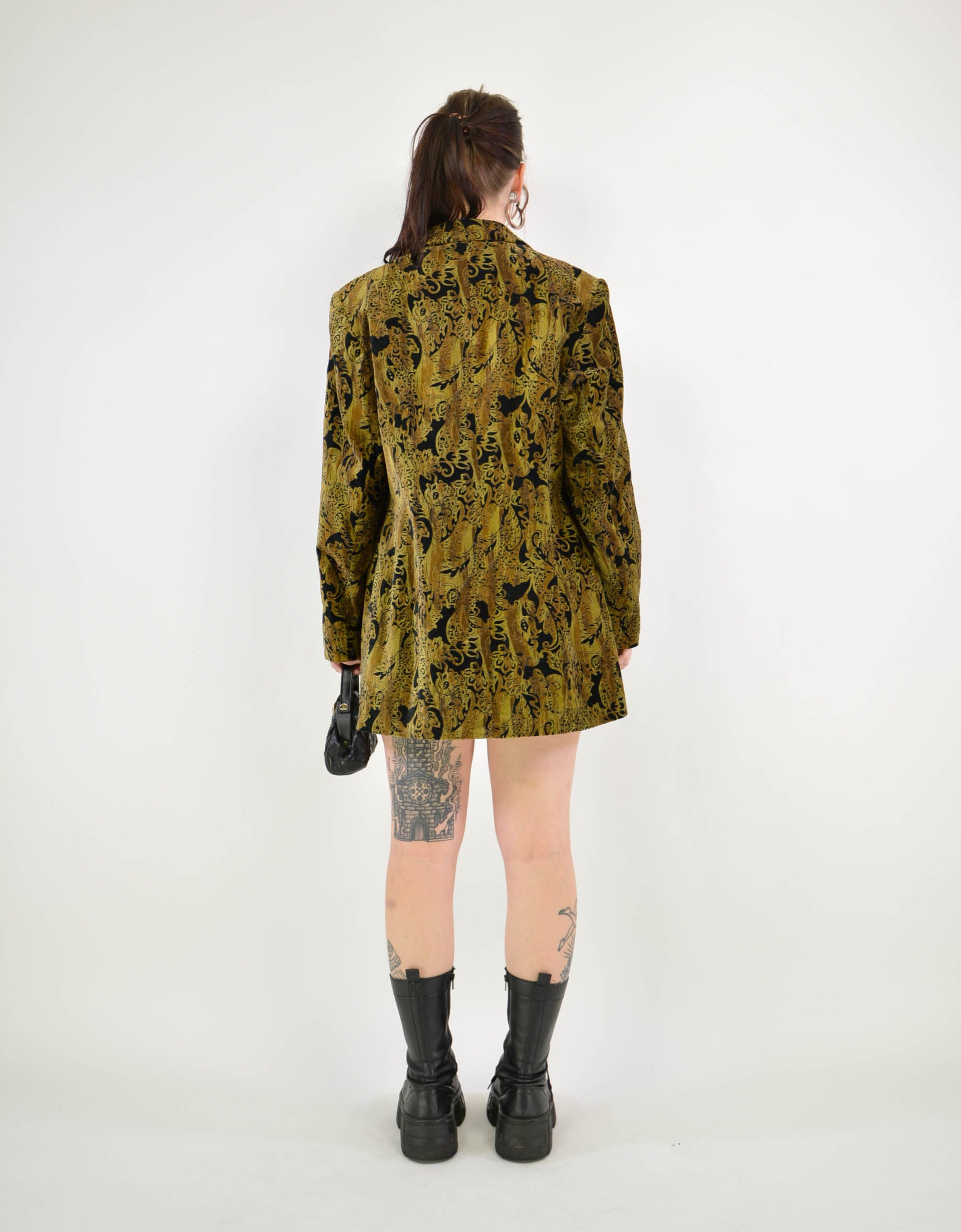 Velour blazer - PICKNWEIGHT - VINTAGE KILO STORE