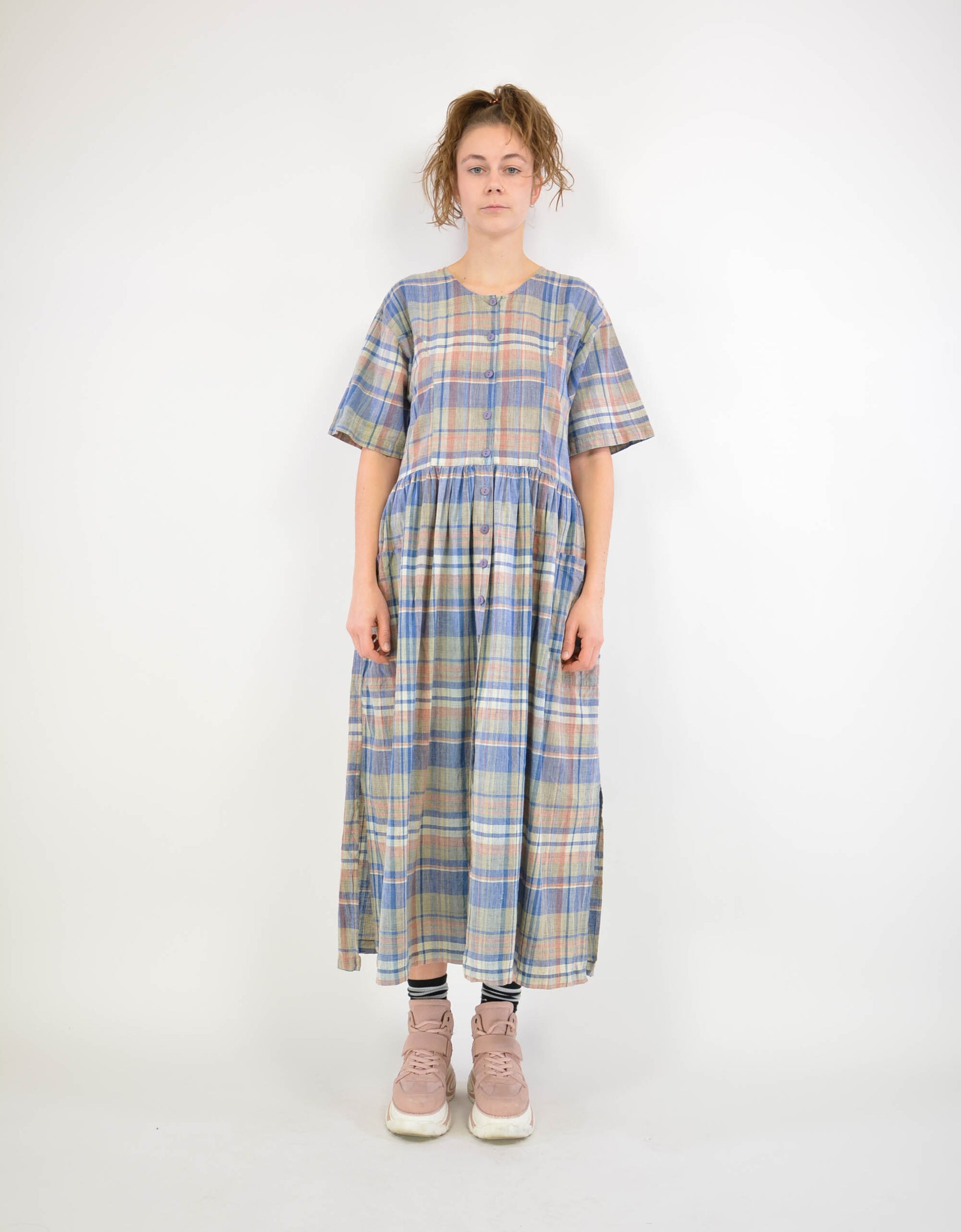 Check dress - PICKNWEIGHT - VINTAGE KILO STORE