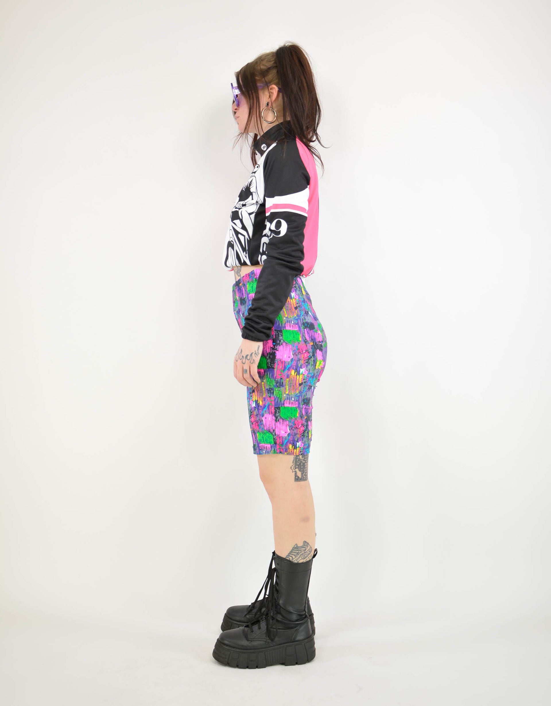 90s print leggings - PICKNWEIGHT - VINTAGE KILO STORE