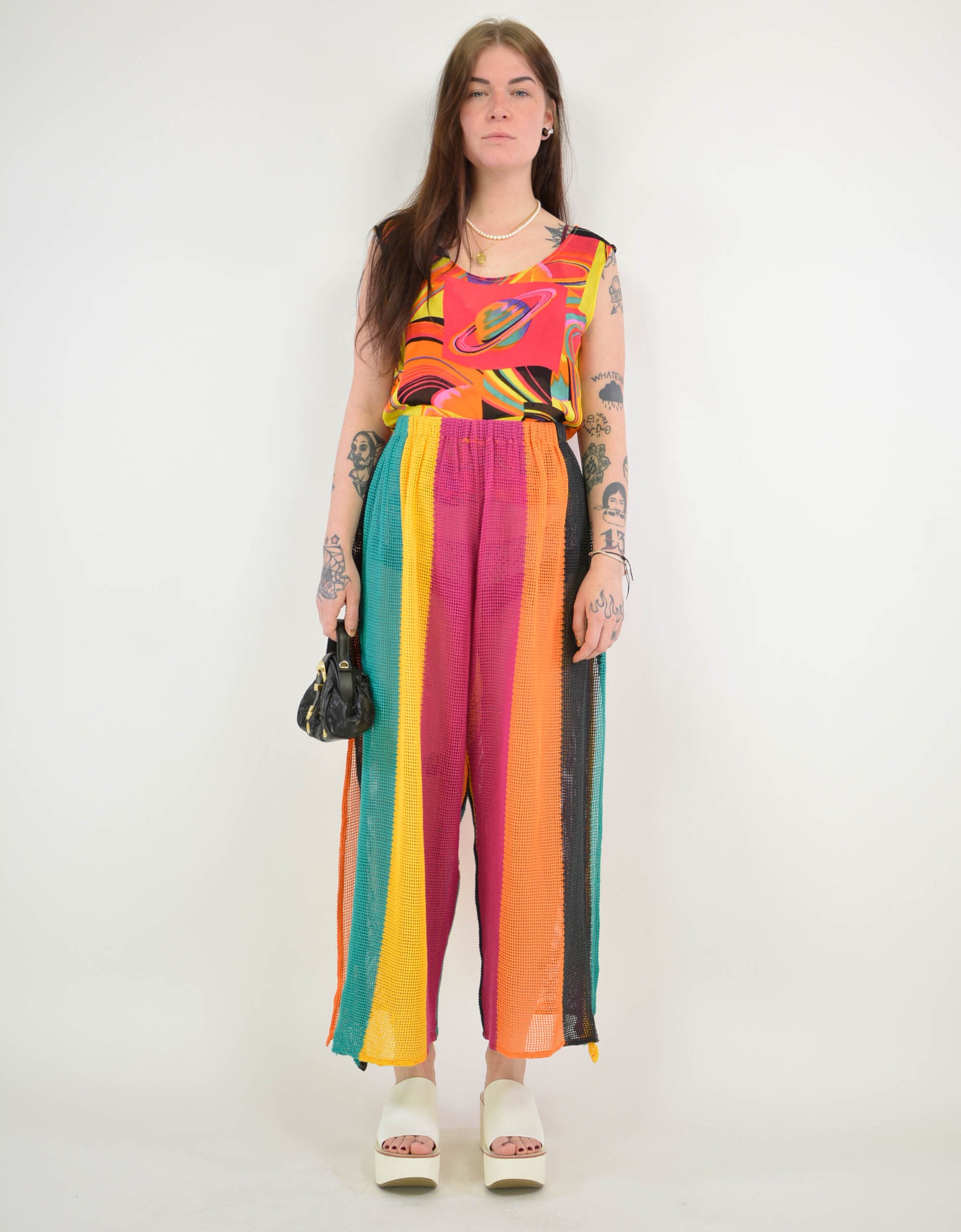 Striped culotte - PICKNWEIGHT - VINTAGE KILO STORE