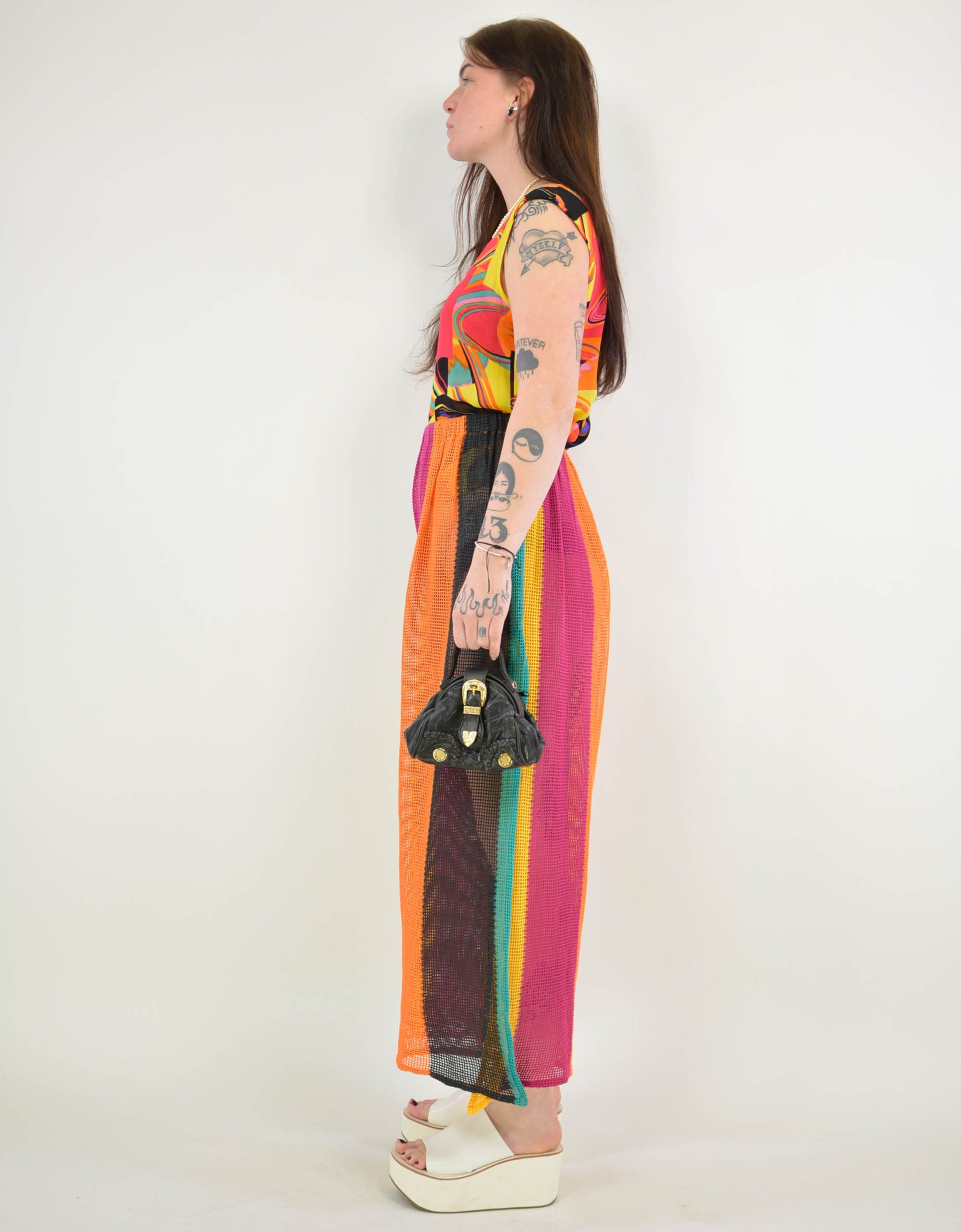 Striped culotte - PICKNWEIGHT - VINTAGE KILO STORE