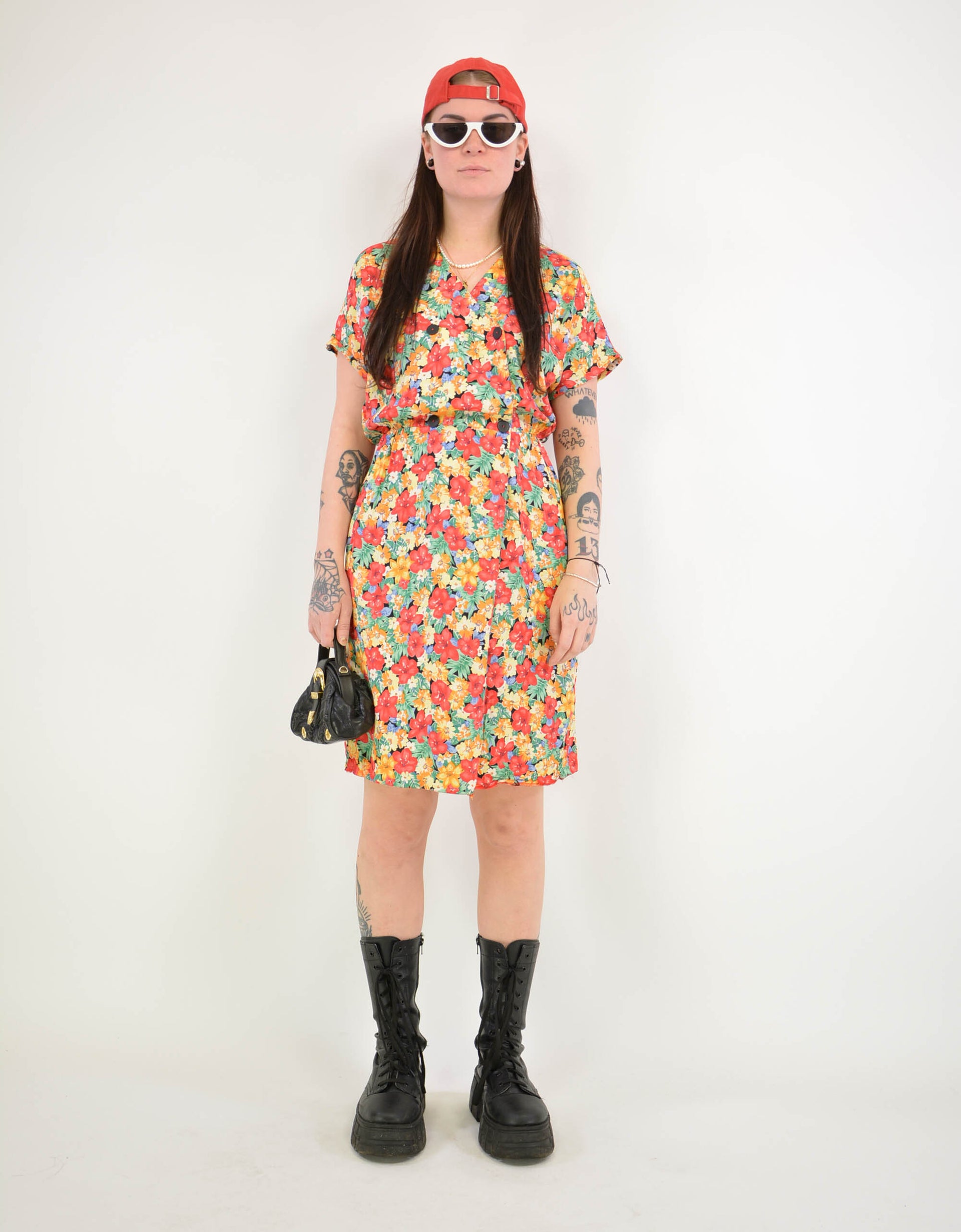 Flower dress - PICKNWEIGHT - VINTAGE KILO STORE