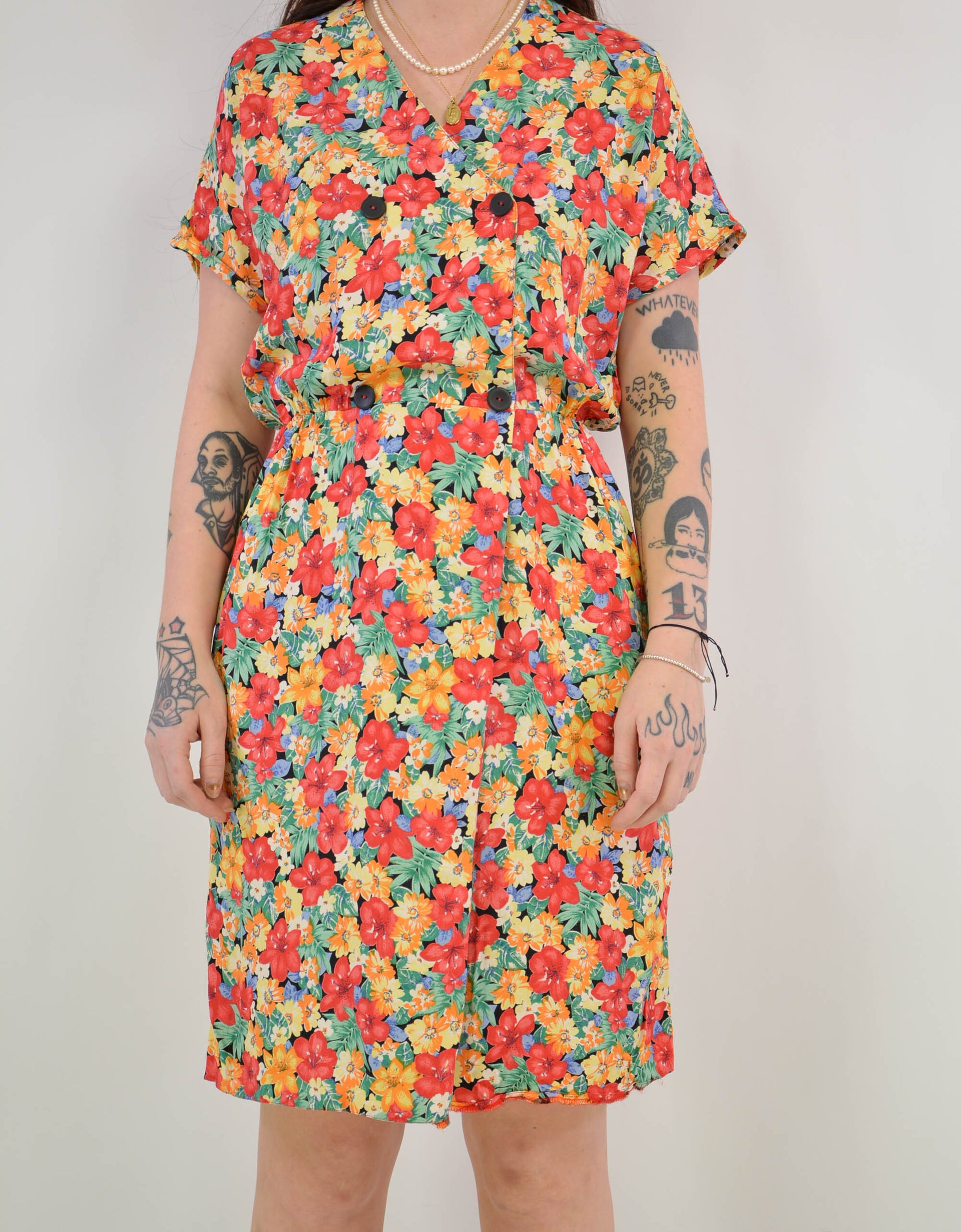 Flower dress - PICKNWEIGHT - VINTAGE KILO STORE