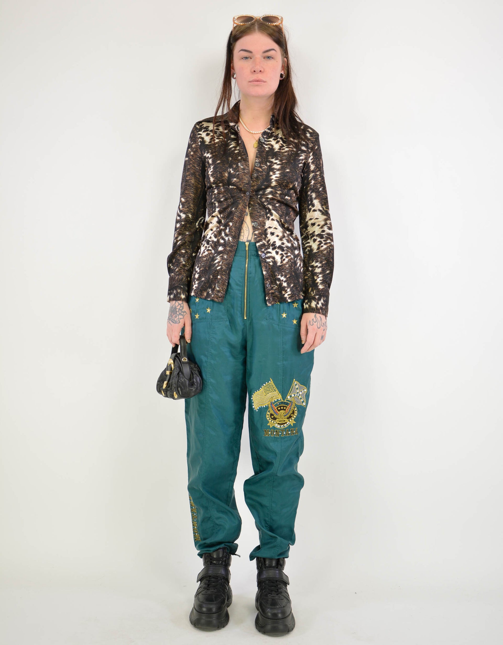 80s silk pant - PICKNWEIGHT - VINTAGE KILO STORE