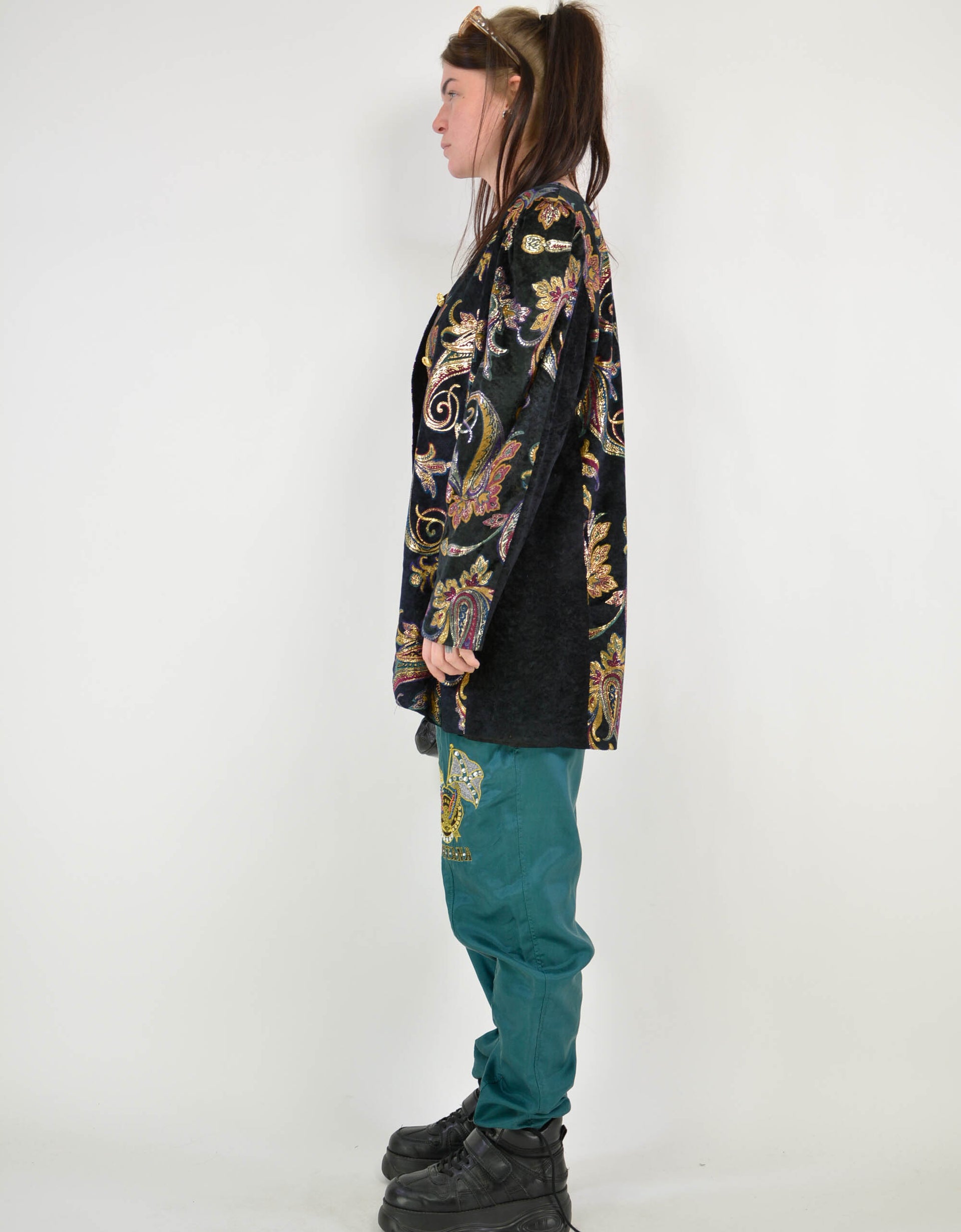 Paisley suit jacket - PICKNWEIGHT - VINTAGE KILO STORE