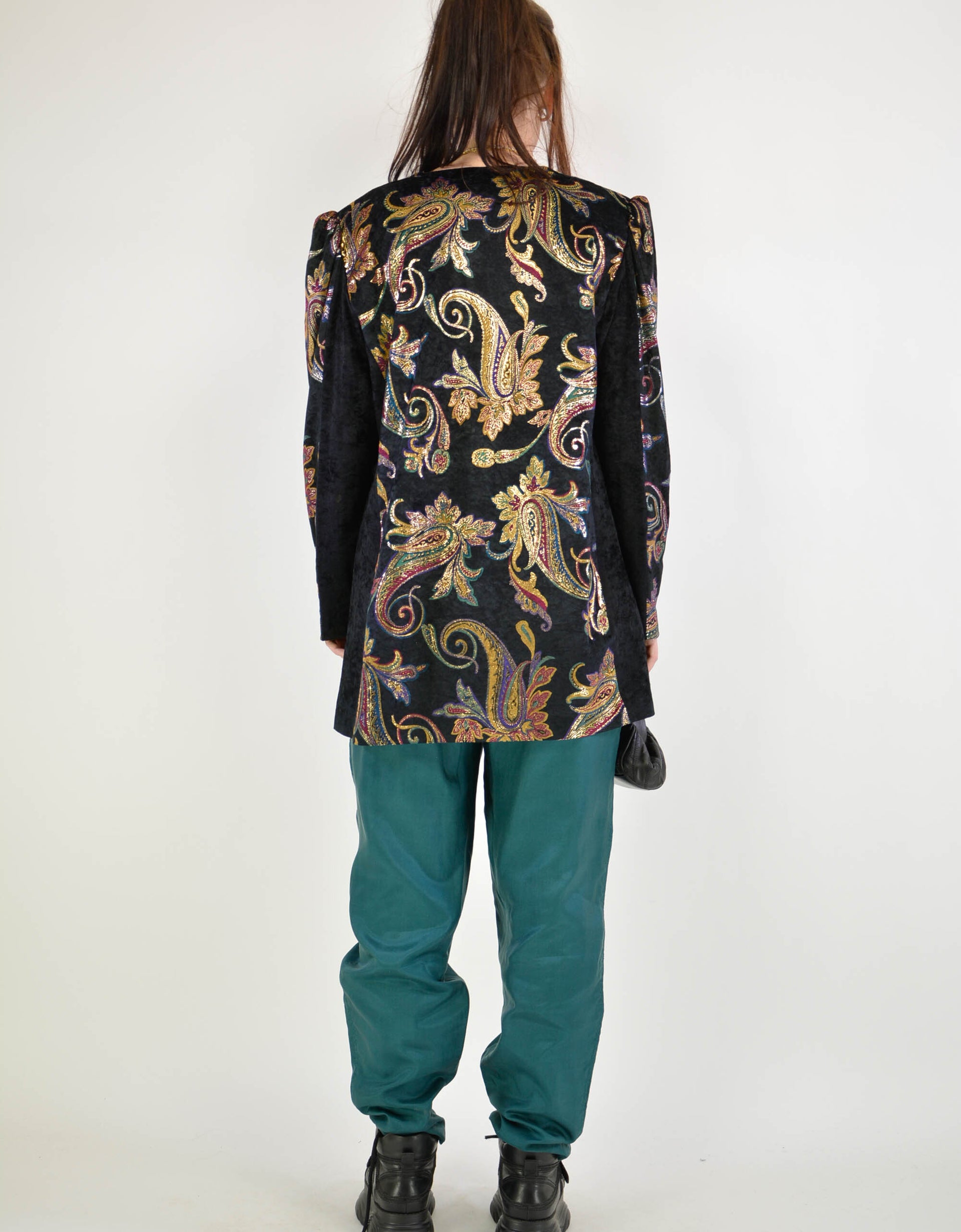 Paisley suit jacket - PICKNWEIGHT - VINTAGE KILO STORE