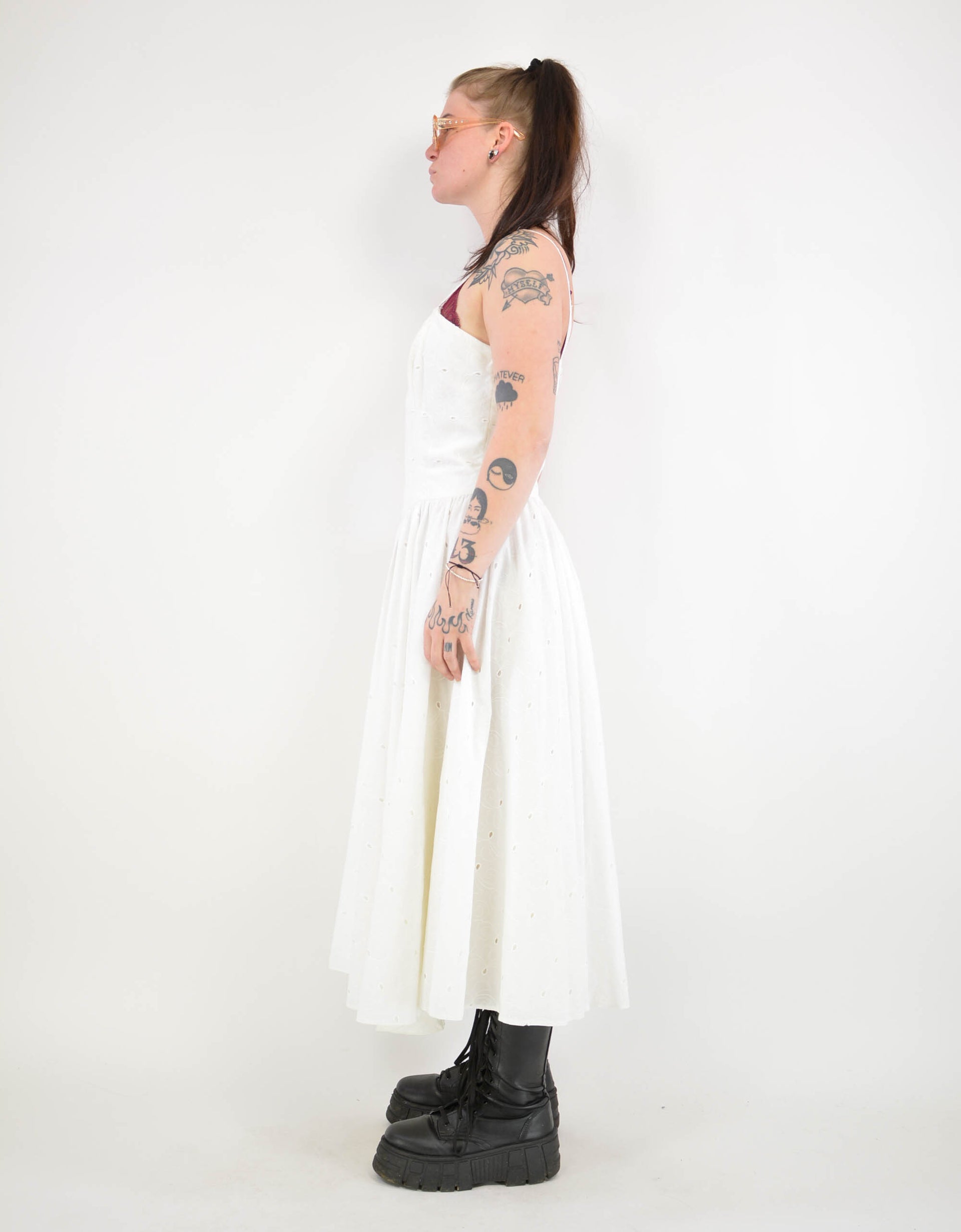 White dress - PICKNWEIGHT - VINTAGE KILO STORE