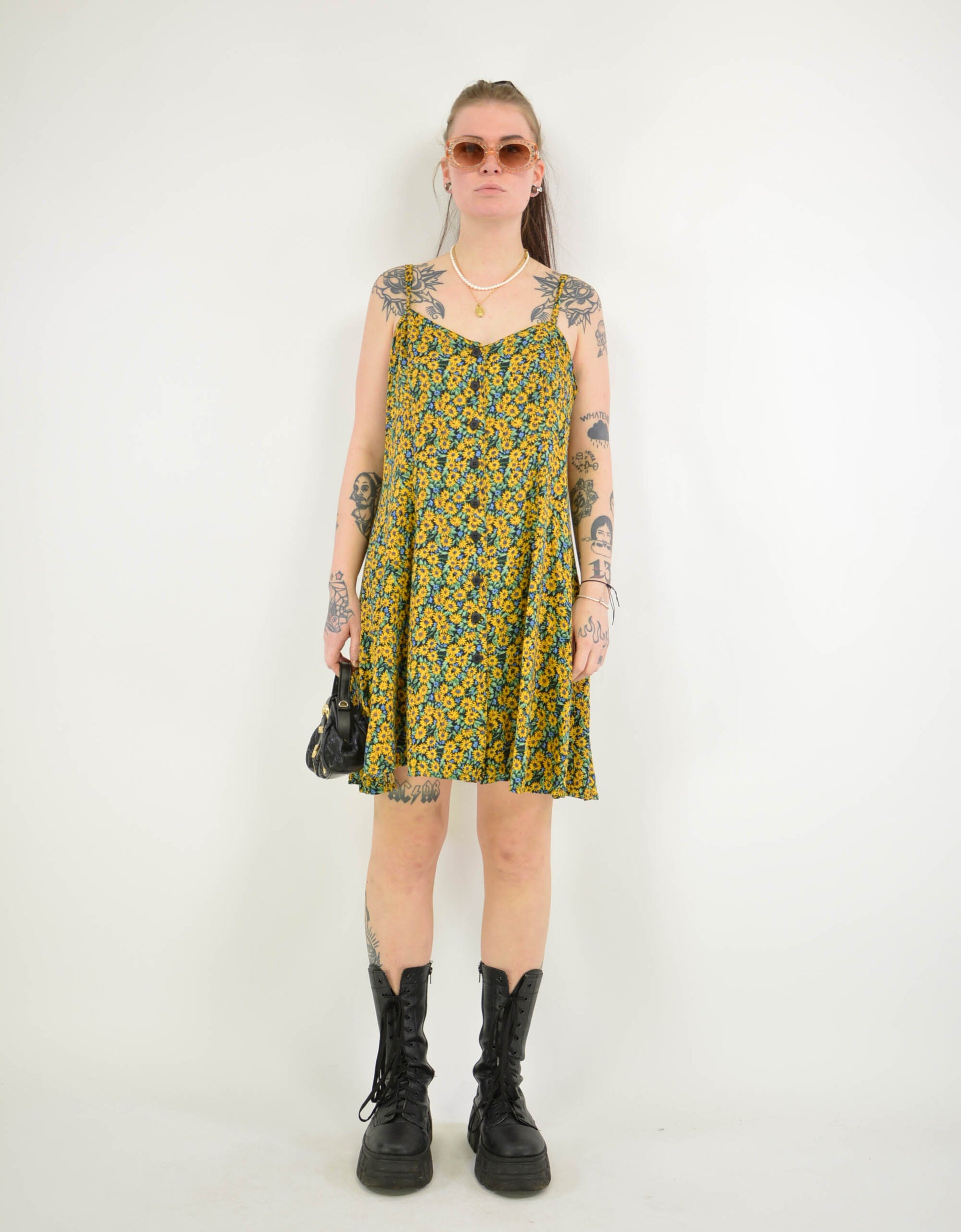 Flower dress - PICKNWEIGHT - VINTAGE KILO STORE