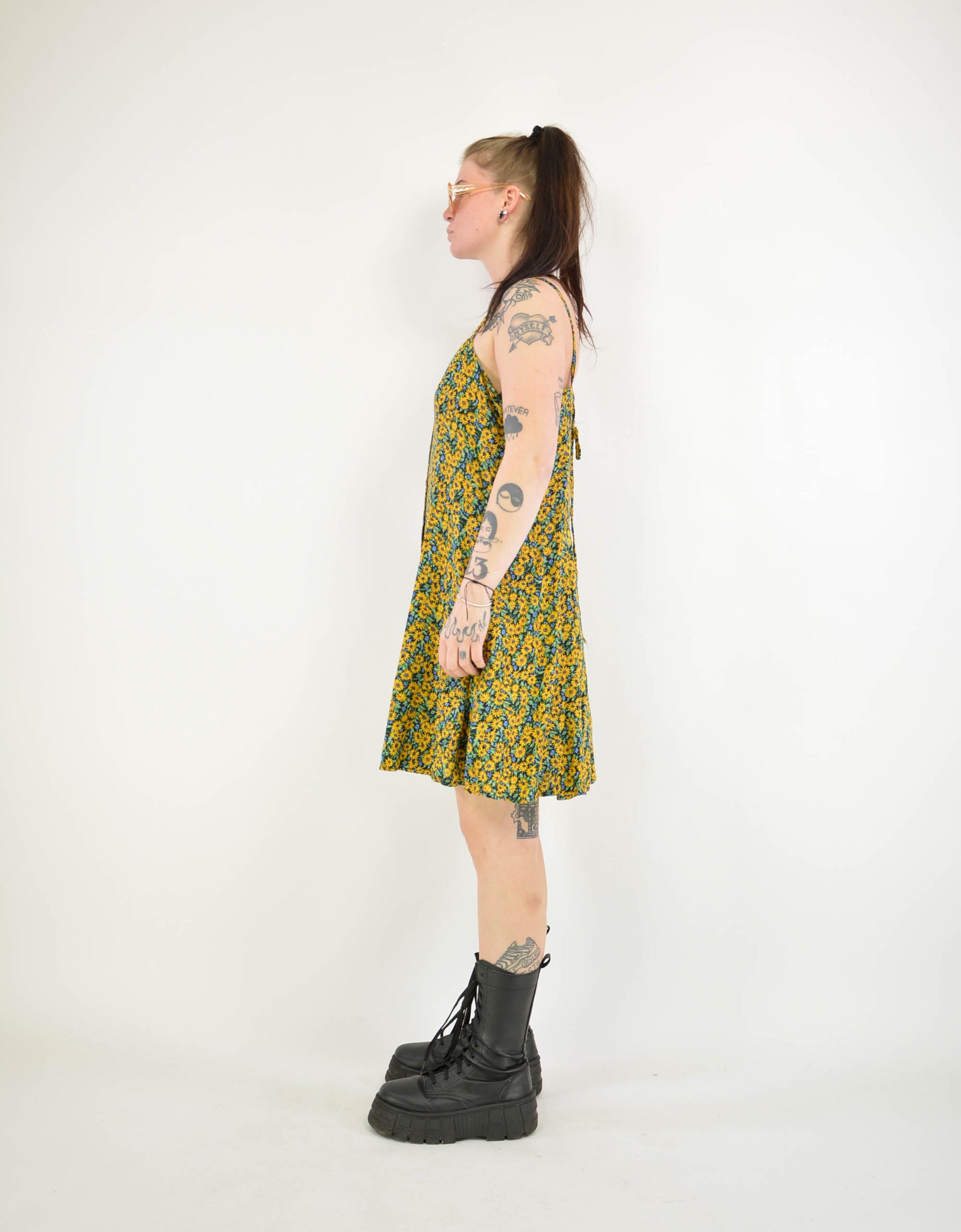 Flower dress - PICKNWEIGHT - VINTAGE KILO STORE