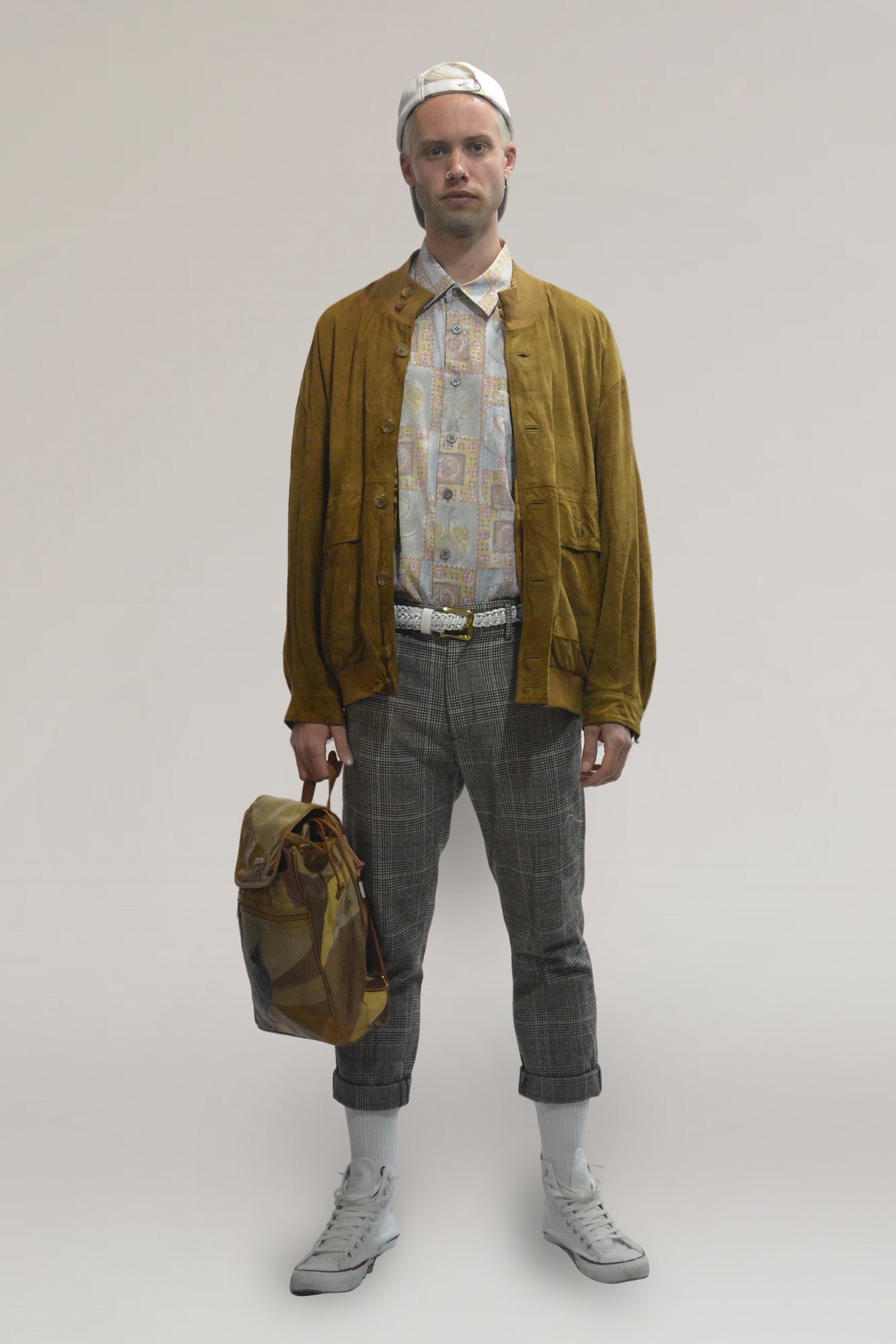 90s print shirt - PICKNWEIGHT - VINTAGE KILO STORE