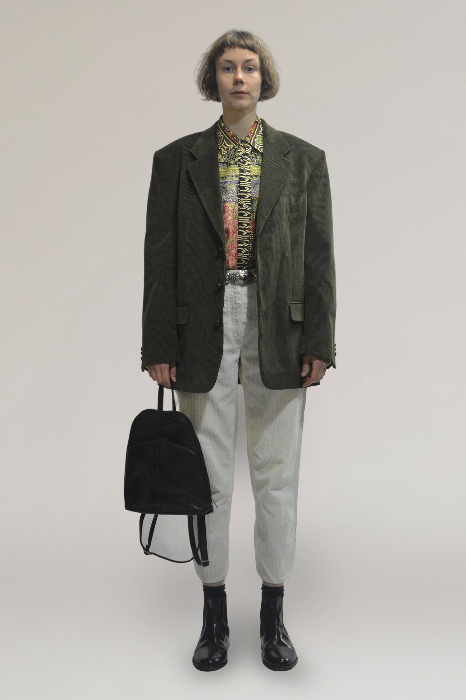 90s print shirt - PICKNWEIGHT - VINTAGE KILO STORE