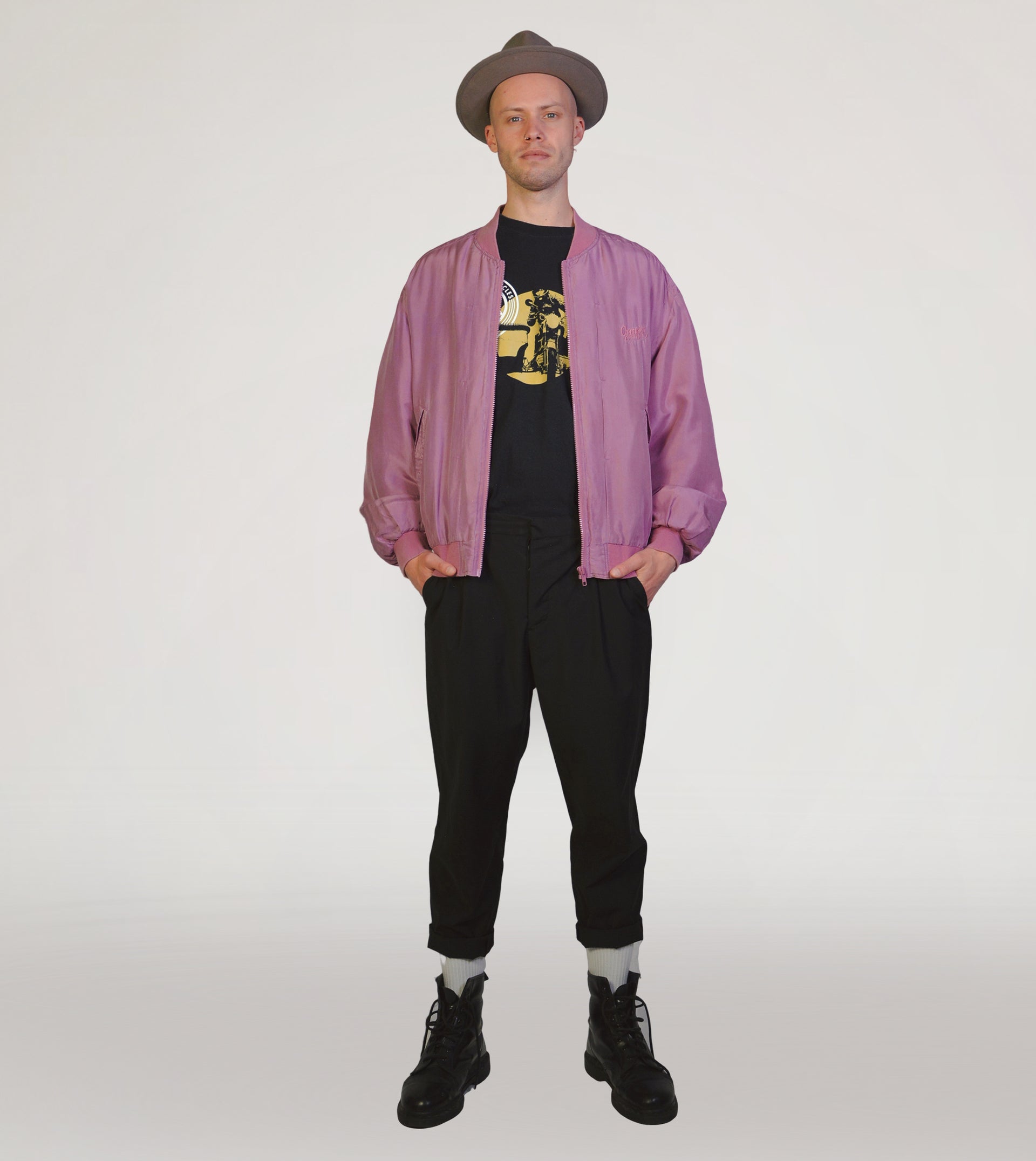80s silk jacket - PICKNWEIGHT - VINTAGE KILO STORE