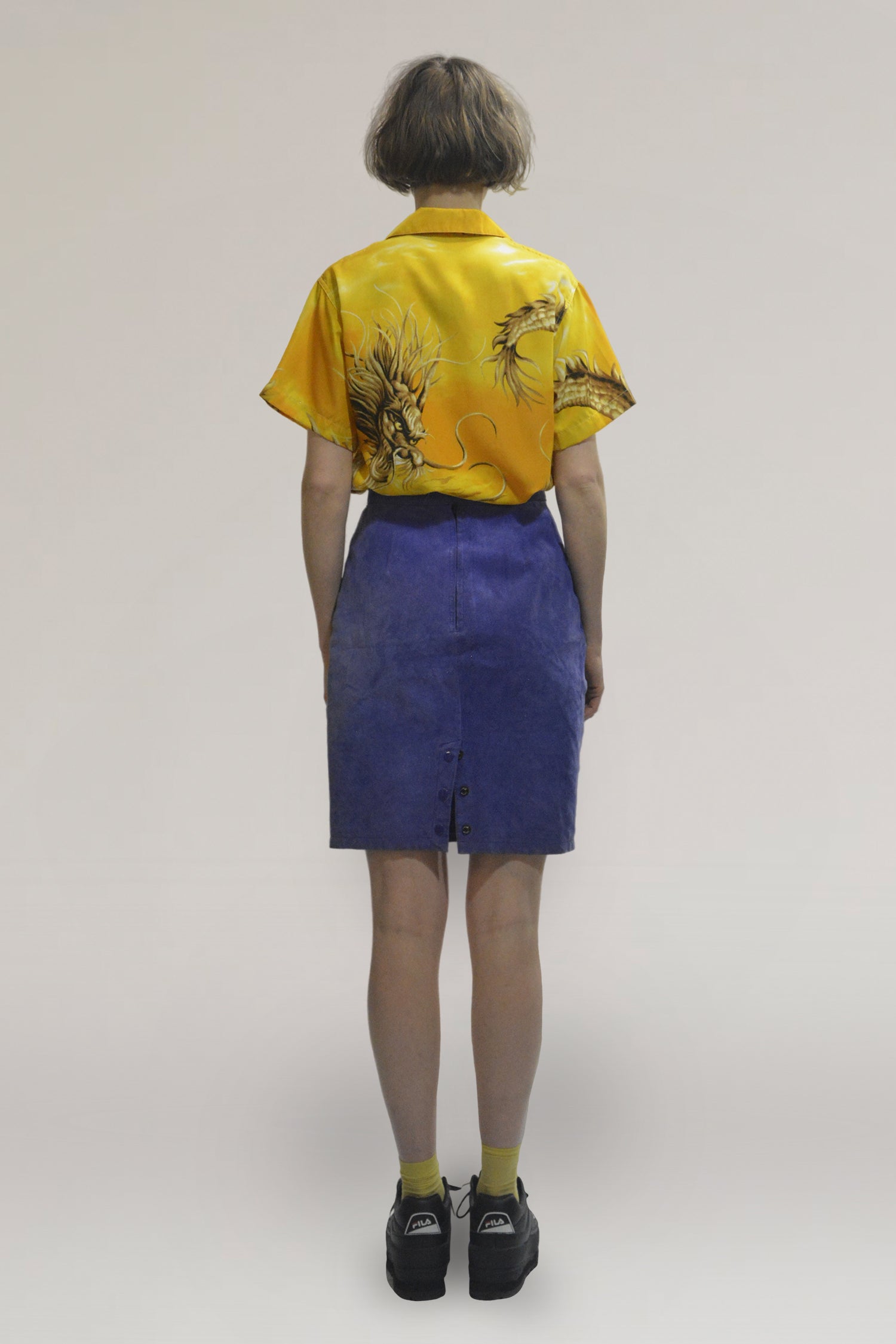 Leather skirt - PICKNWEIGHT - VINTAGE KILO STORE