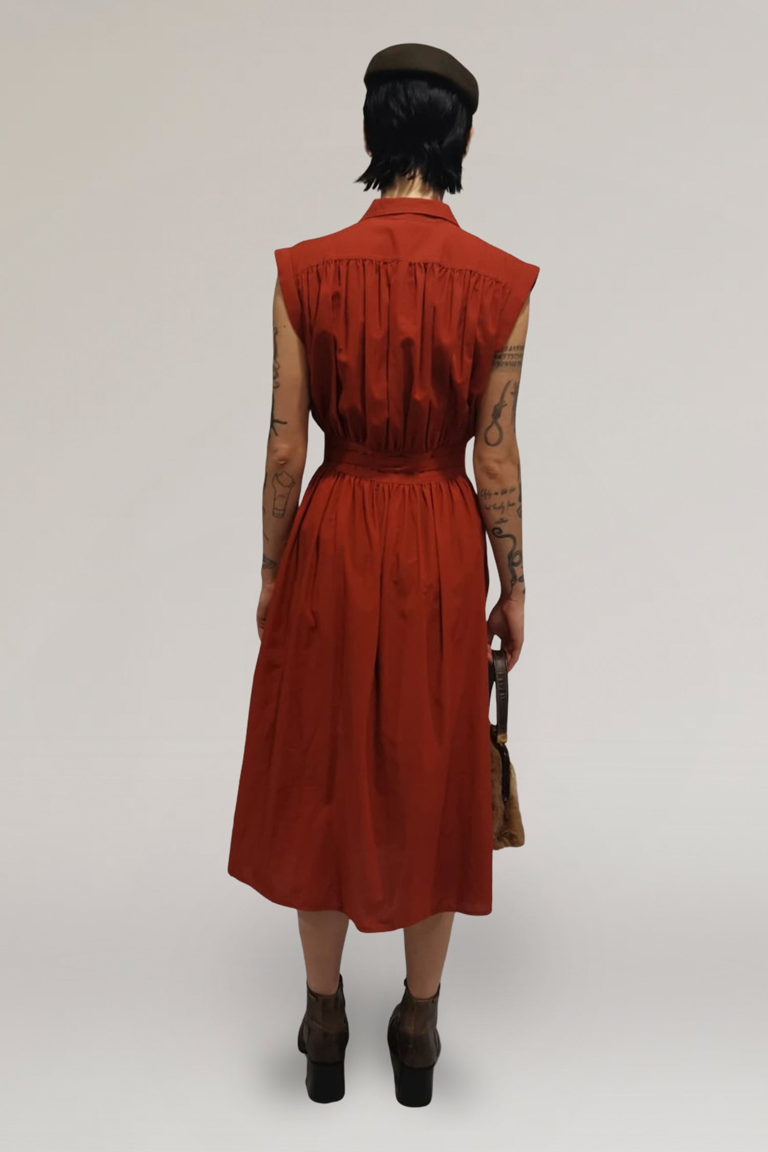 Red dress - PICKNWEIGHT - VINTAGE KILO STORE