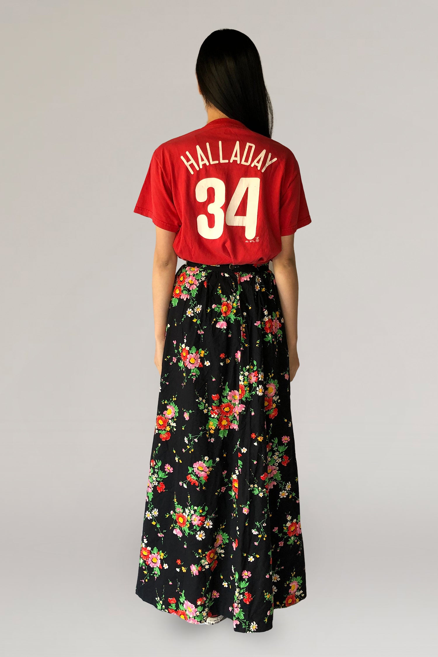 Floral skirt - PICKNWEIGHT - VINTAGE KILO STORE