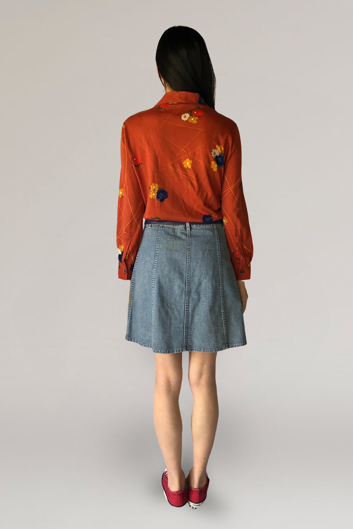 90s denim skirt - PICKNWEIGHT - VINTAGE KILO STORE