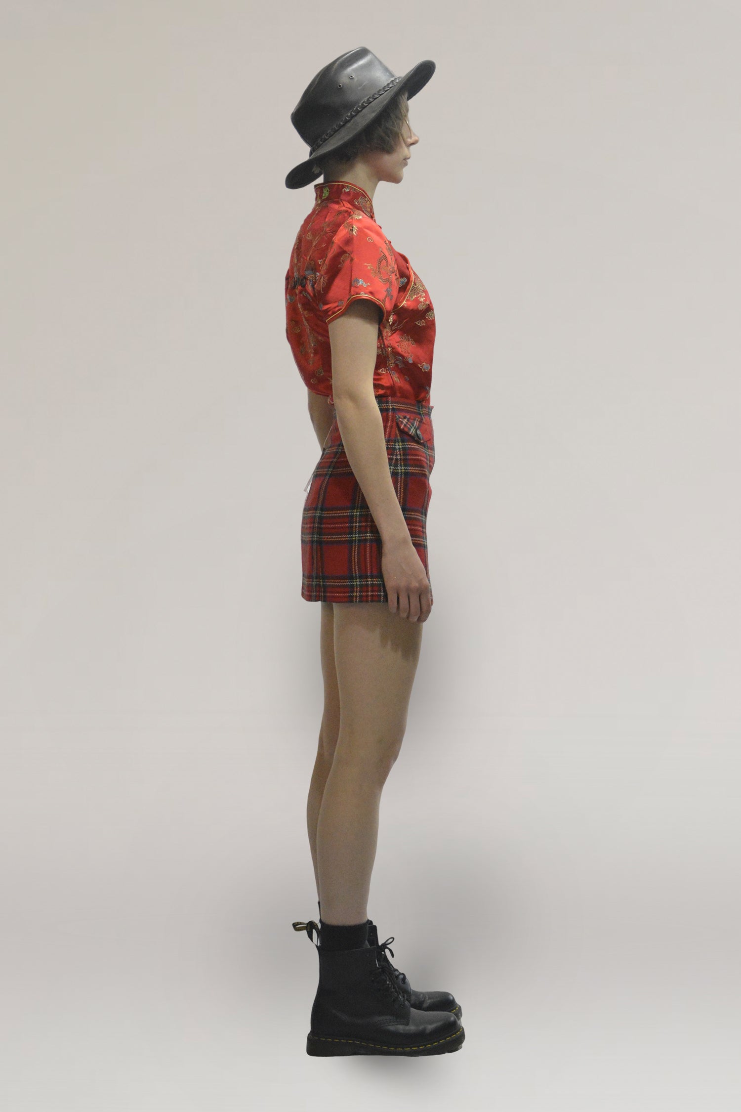 Tartan mini skirt - PICKNWEIGHT - VINTAGE KILO STORE