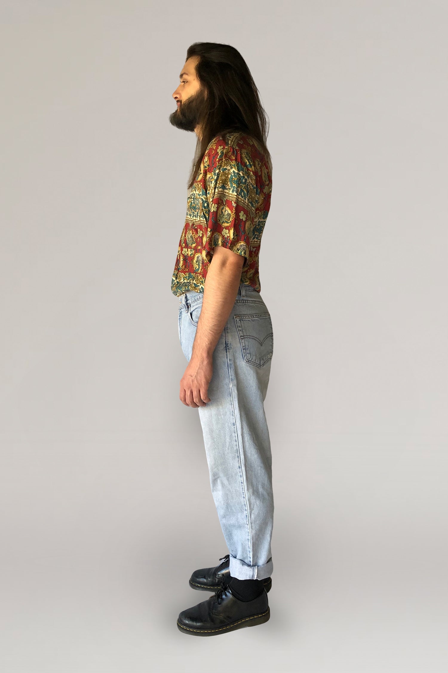 Printed silk shirt - PICKNWEIGHT - VINTAGE KILO STORE